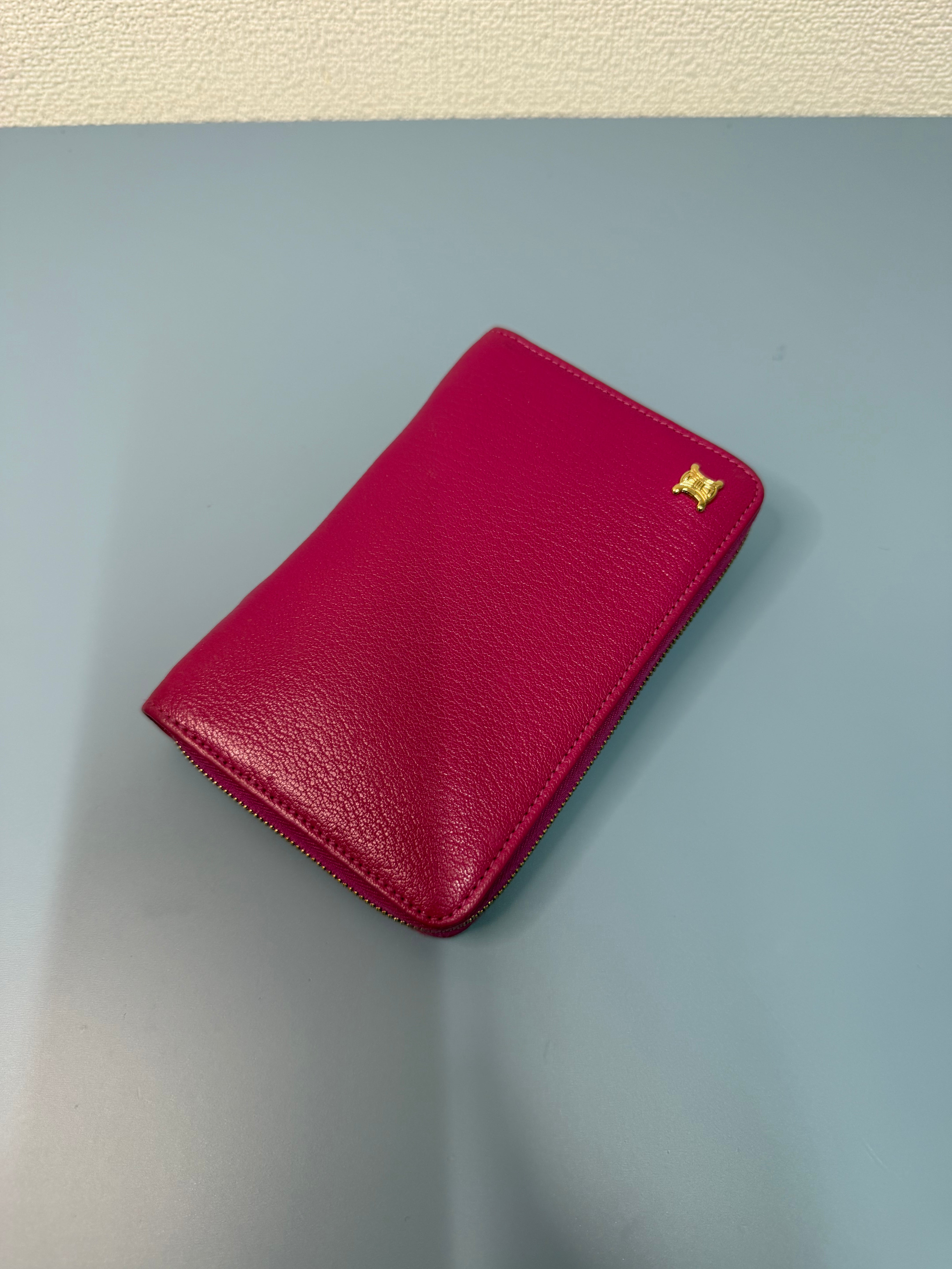 Portafoglio con Chiusura a Zip di Céline