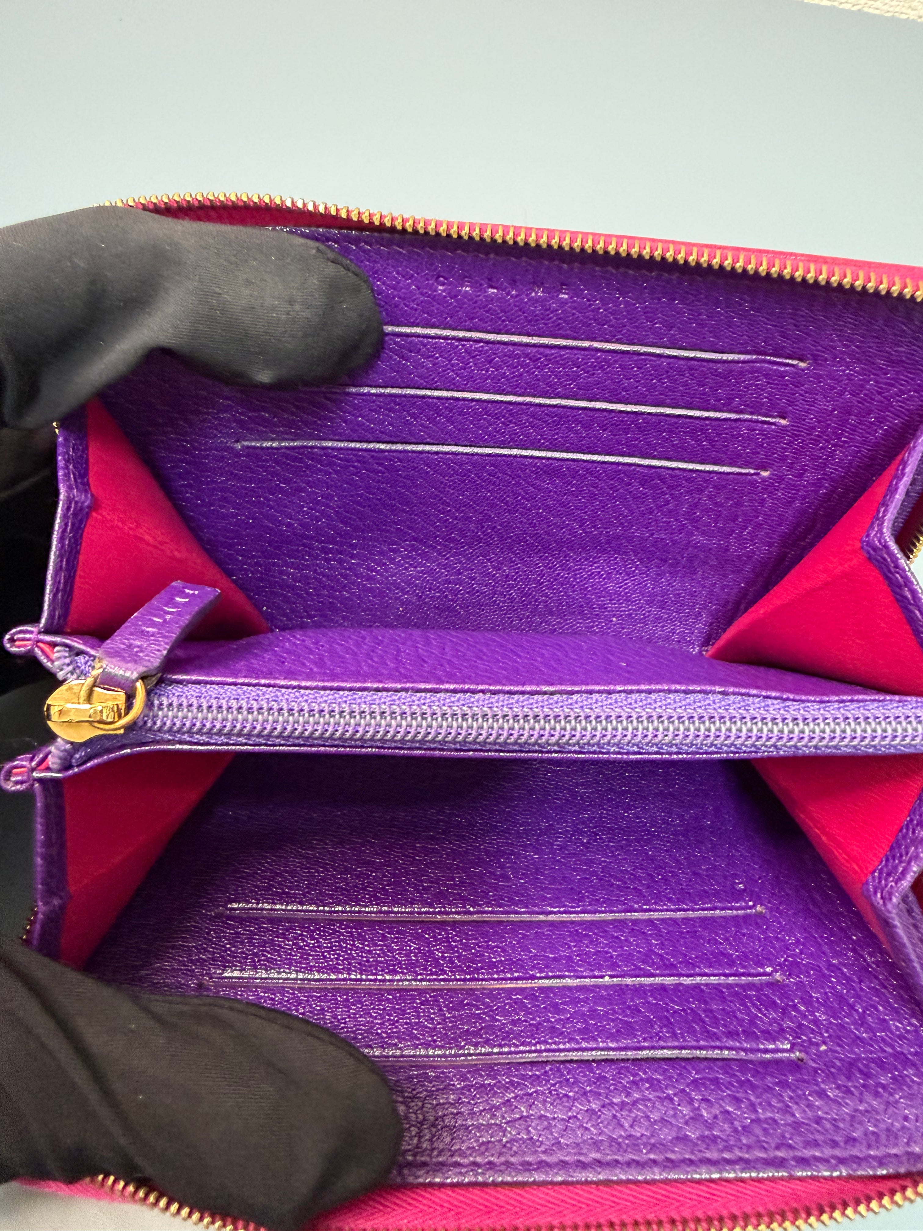 Portafoglio con Chiusura a Zip di Céline