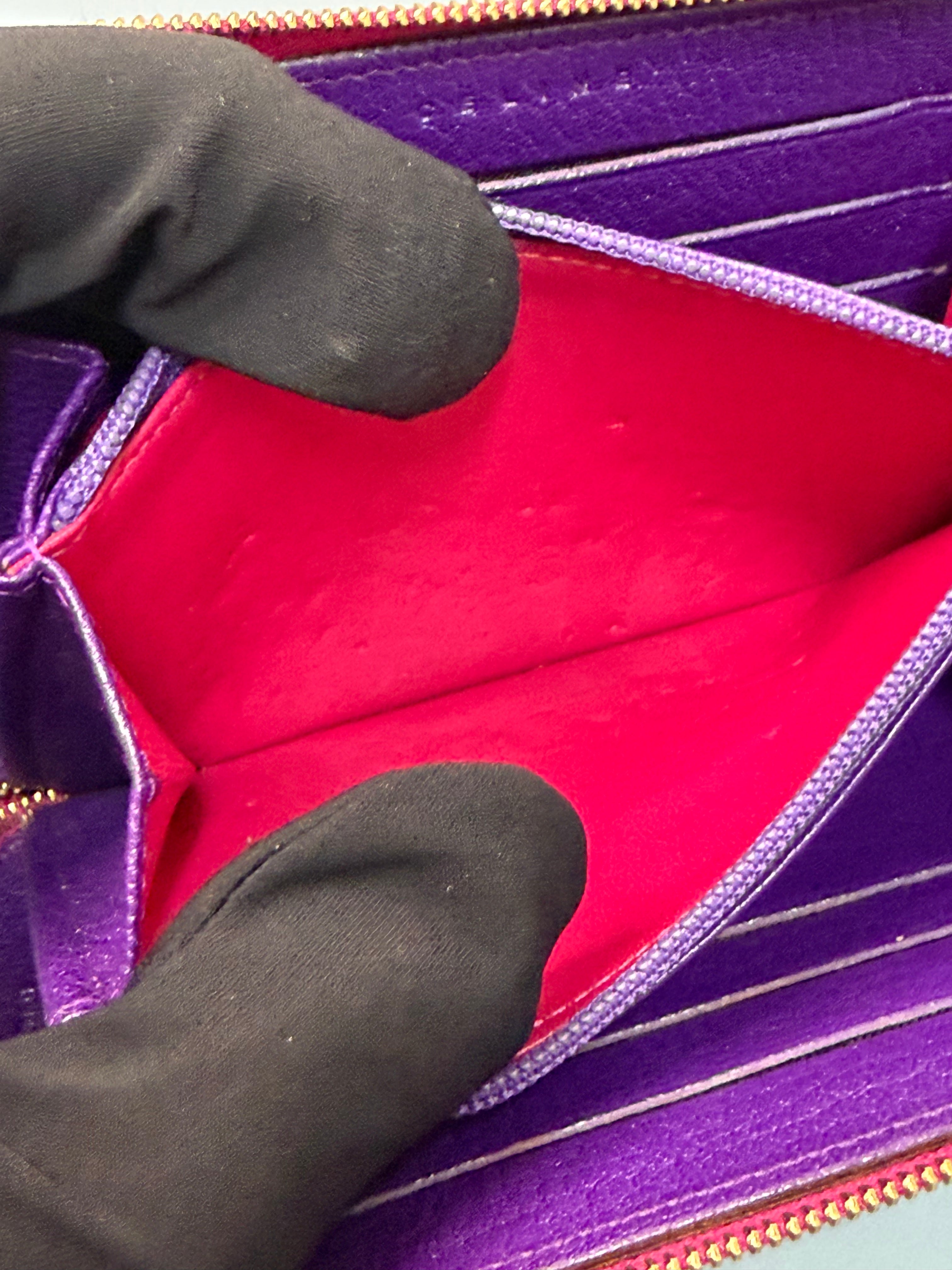 Portafoglio con Chiusura a Zip di Céline