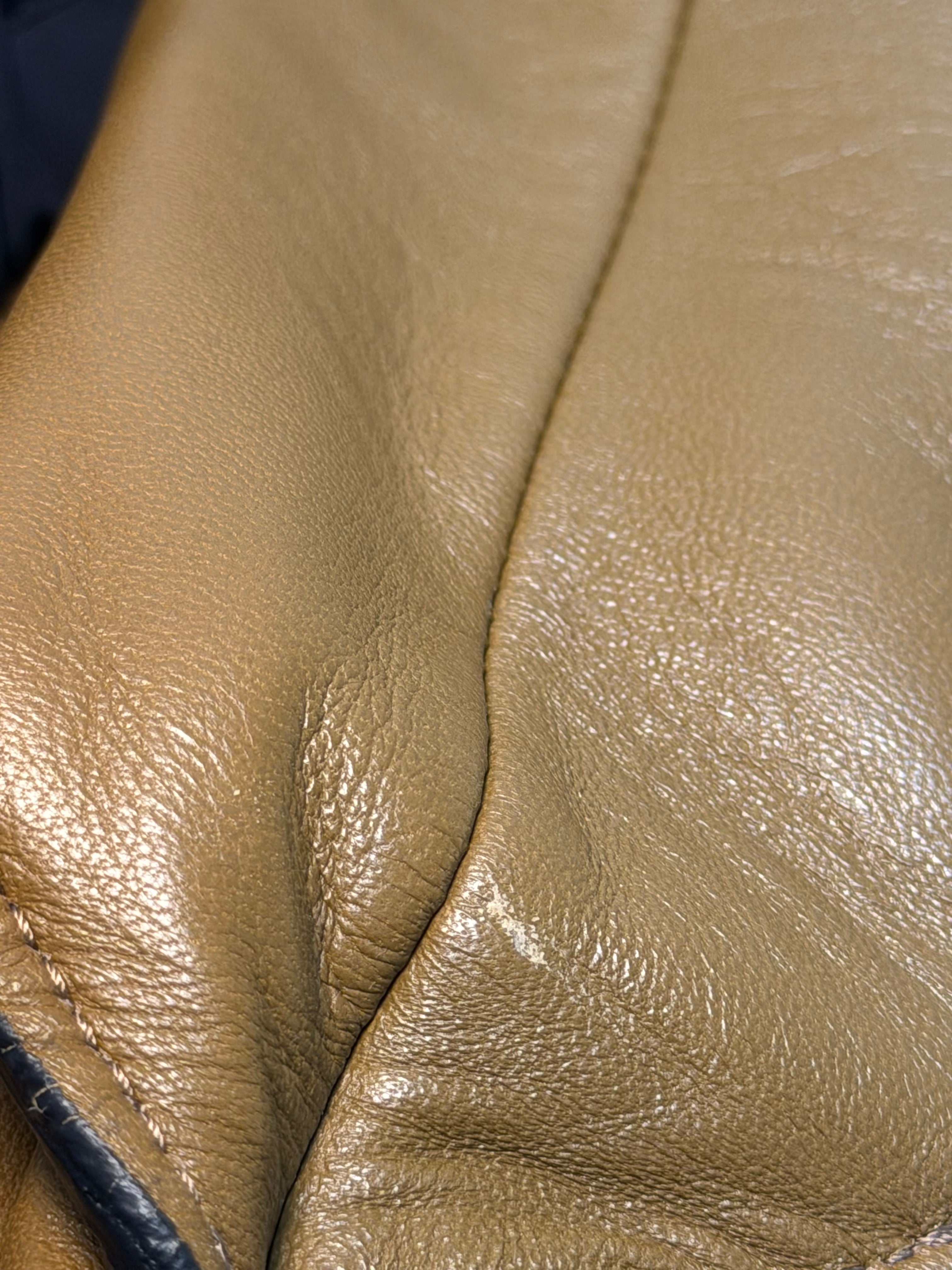 Borsa Multipocket Tote in Pelle Marrone di Marni