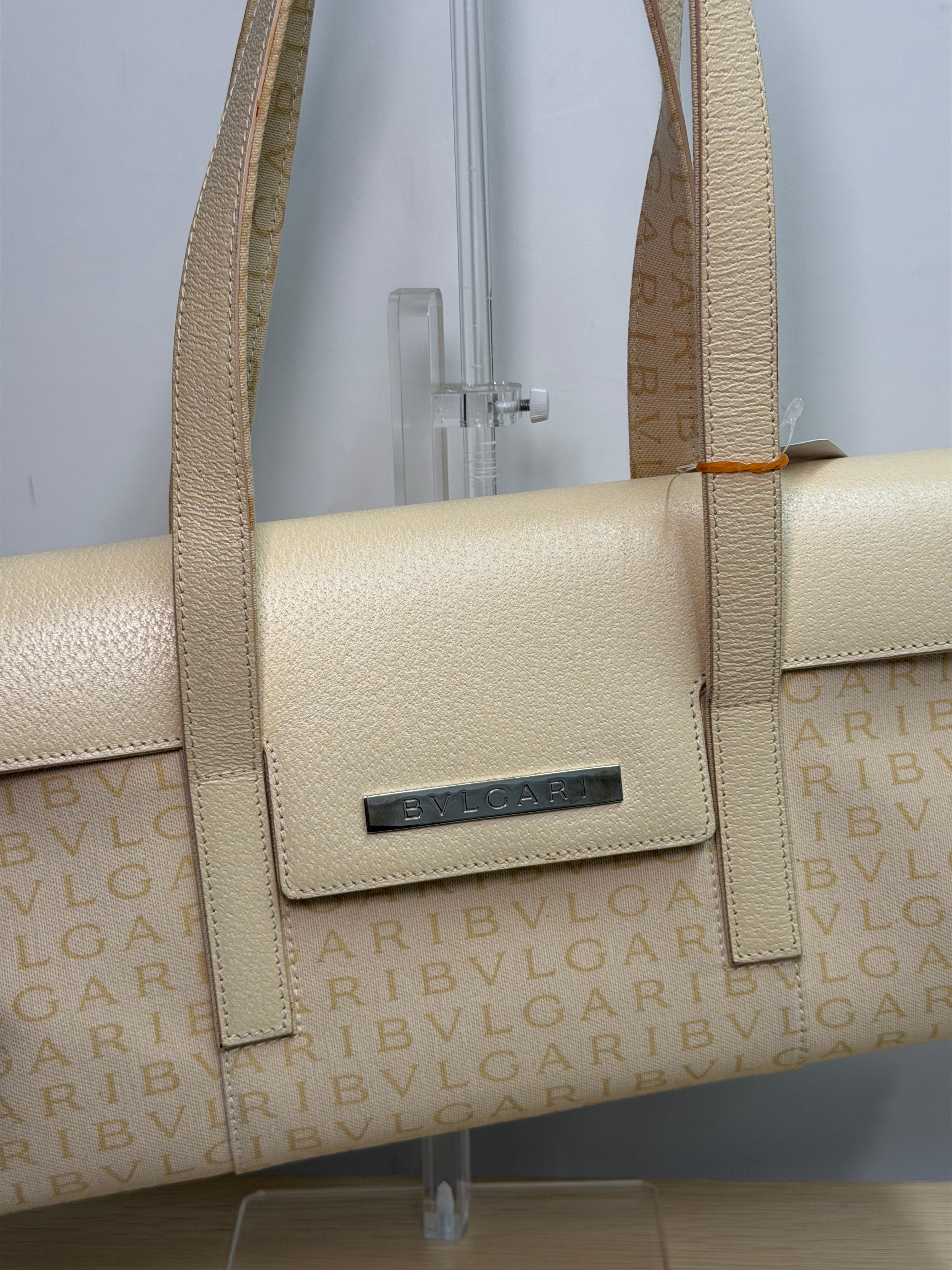 Borsa a Spalla Vintage Bvlgari Logomania