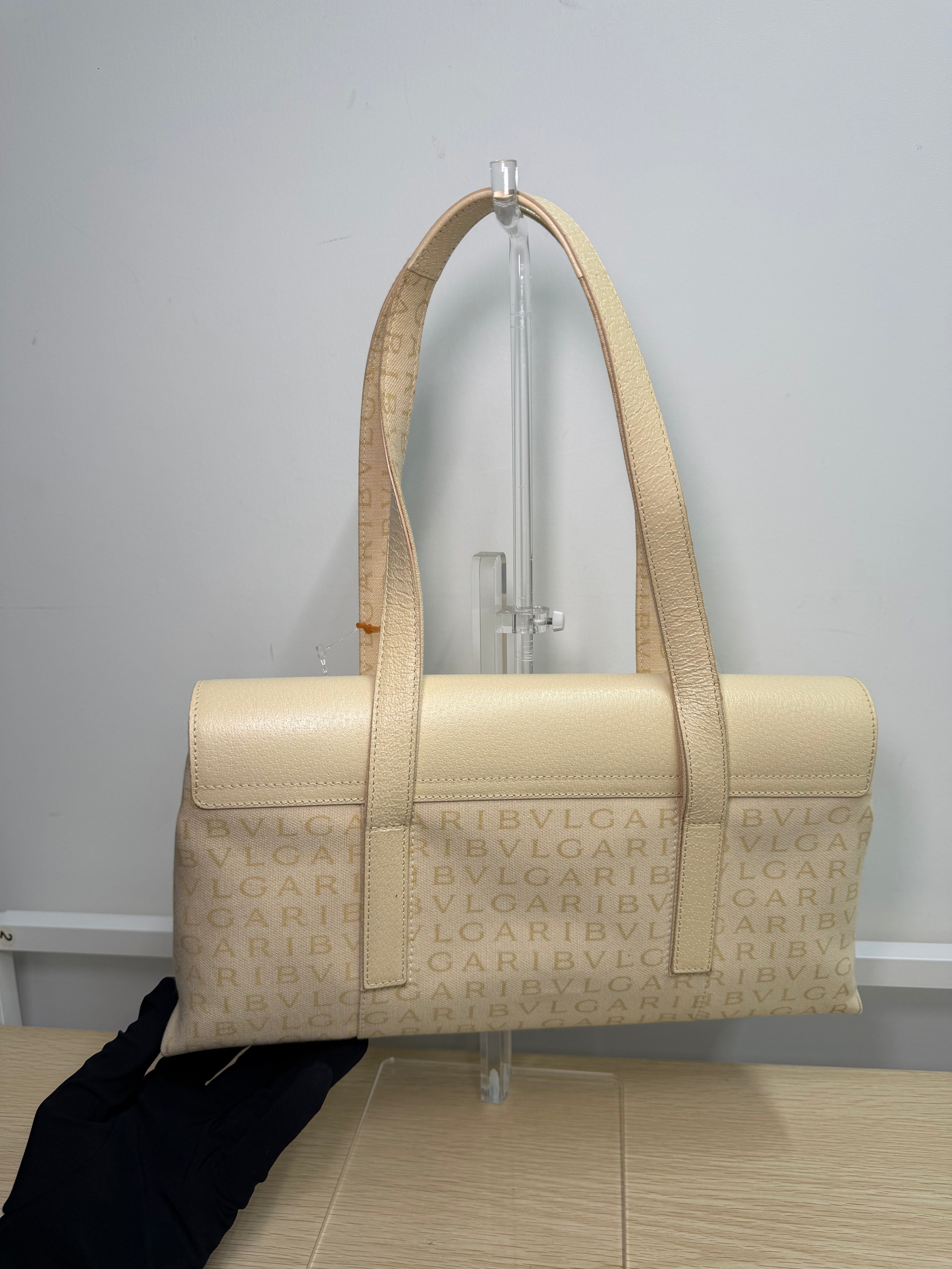 Borsa a Spalla Vintage Bvlgari Logomania