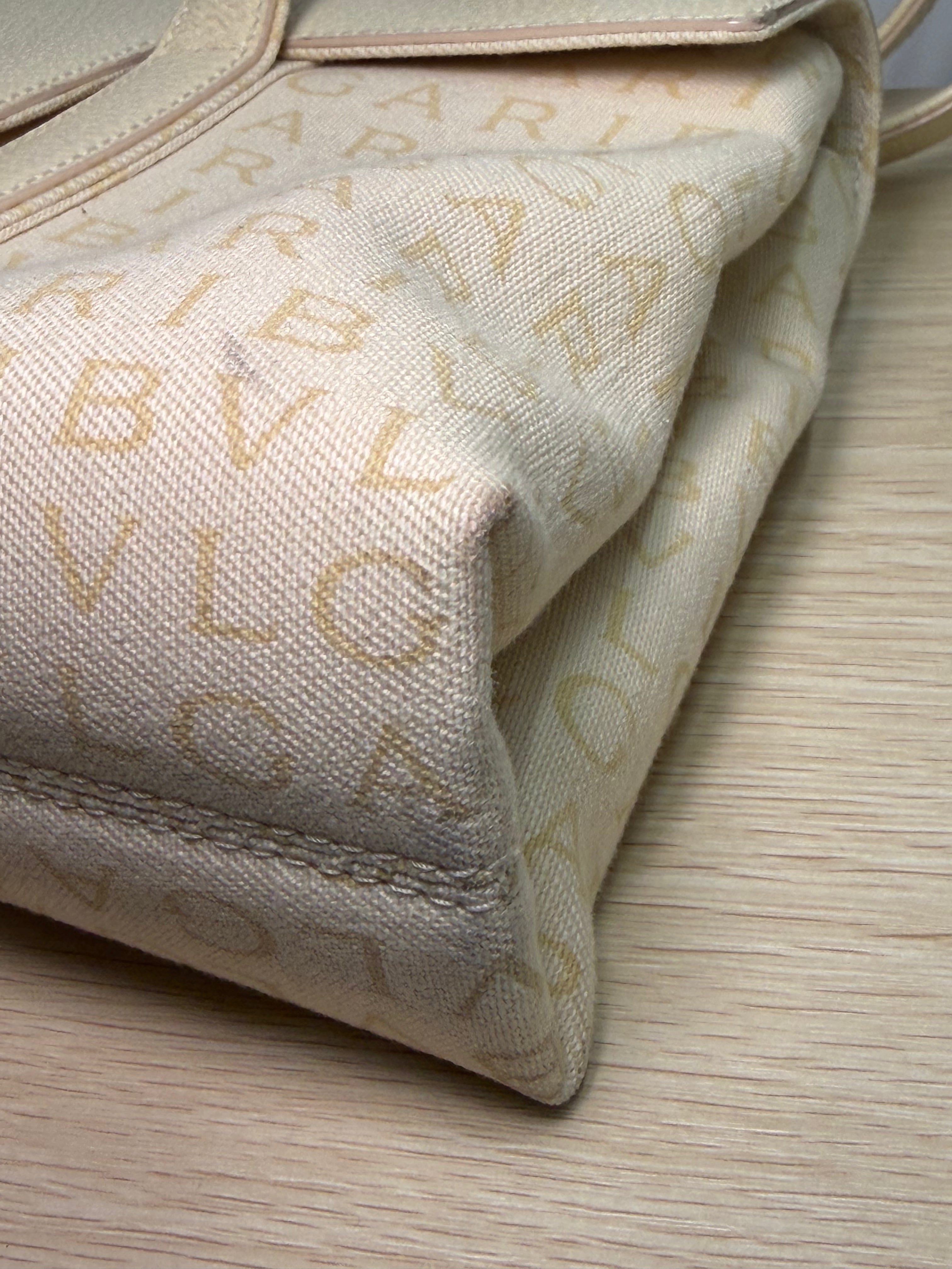 Borsa a Spalla Vintage Bvlgari Logomania