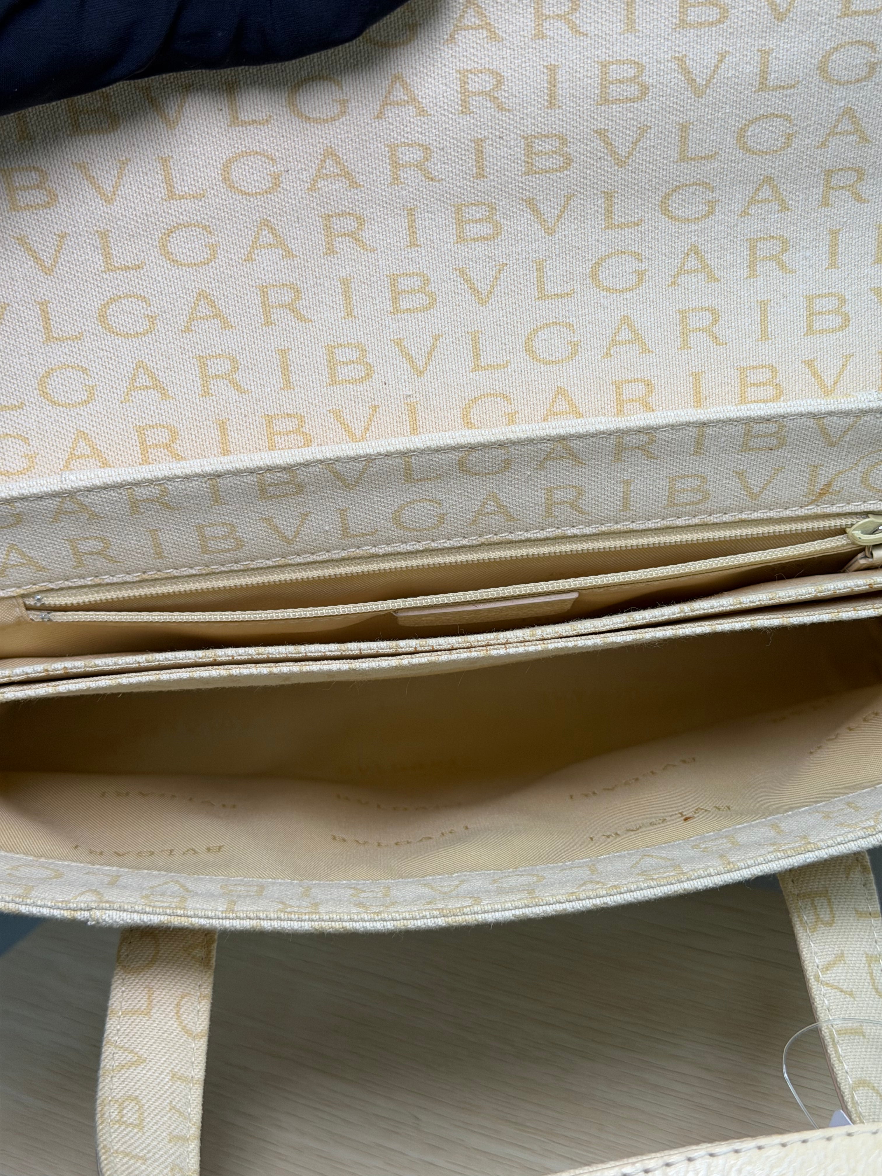 Borsa a Spalla Vintage Bvlgari Logomania