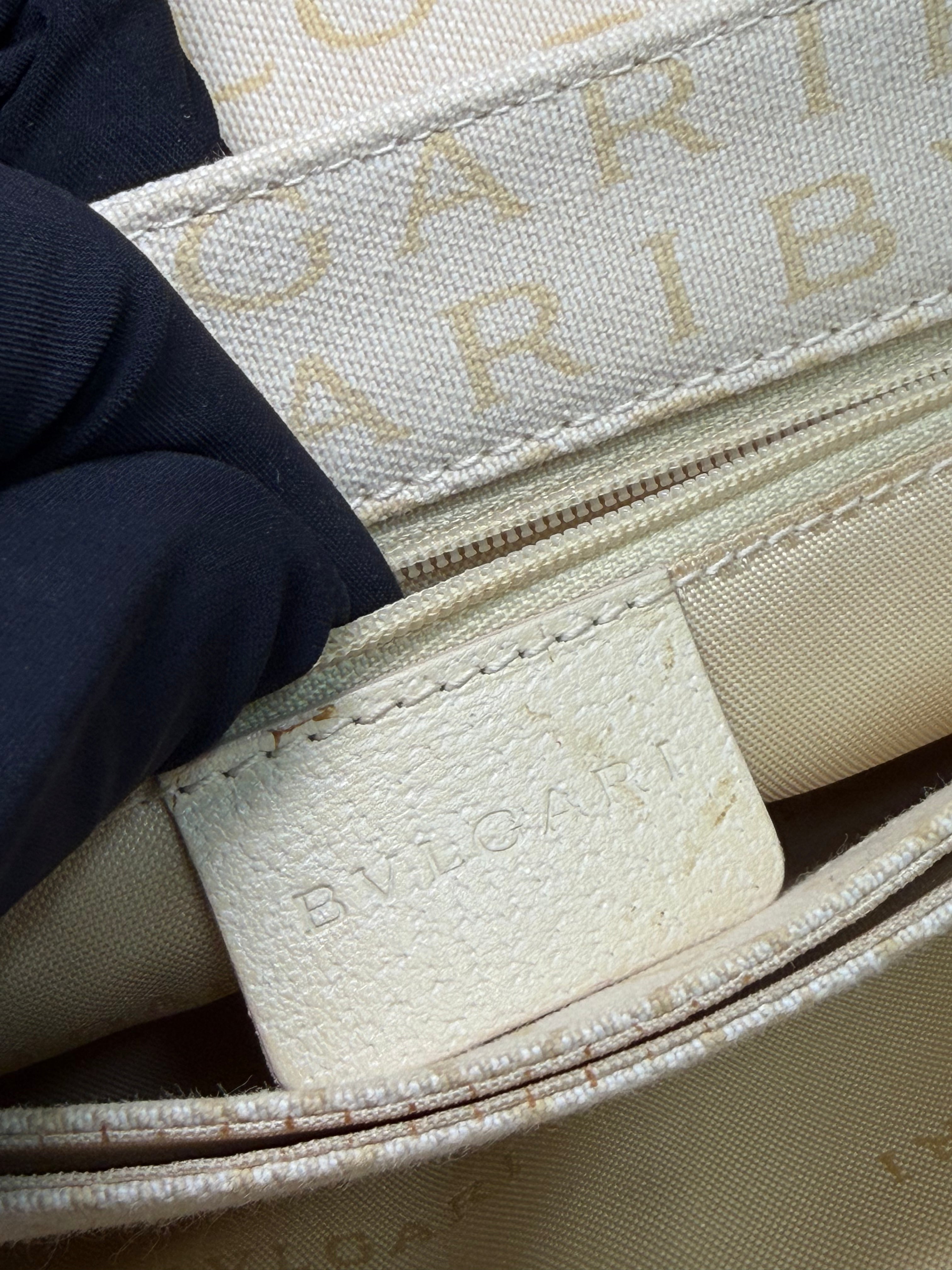 Borsa a Spalla Vintage Bvlgari Logomania