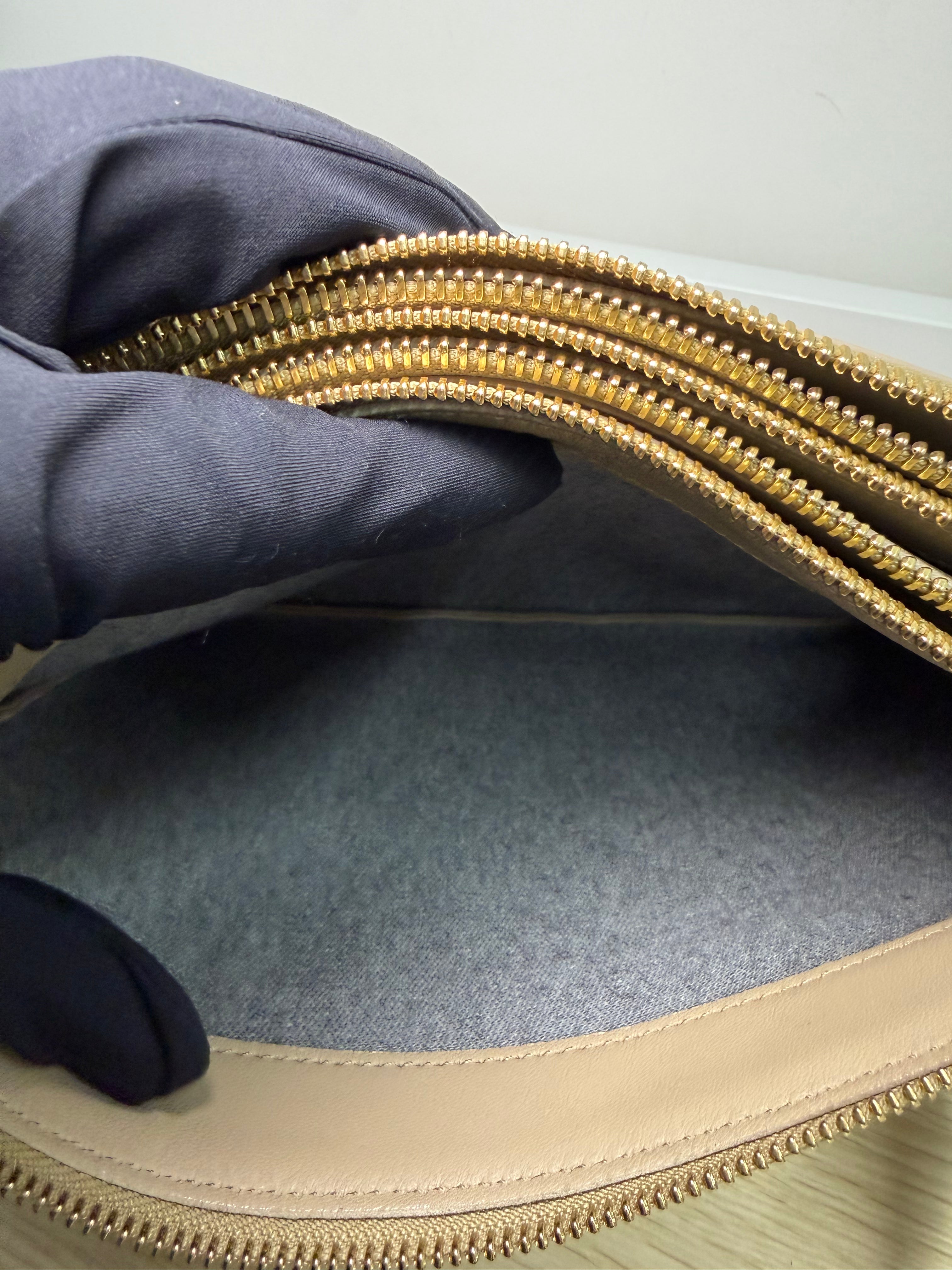 Borsa a Tracolla Céline Trio in Pelle Beige