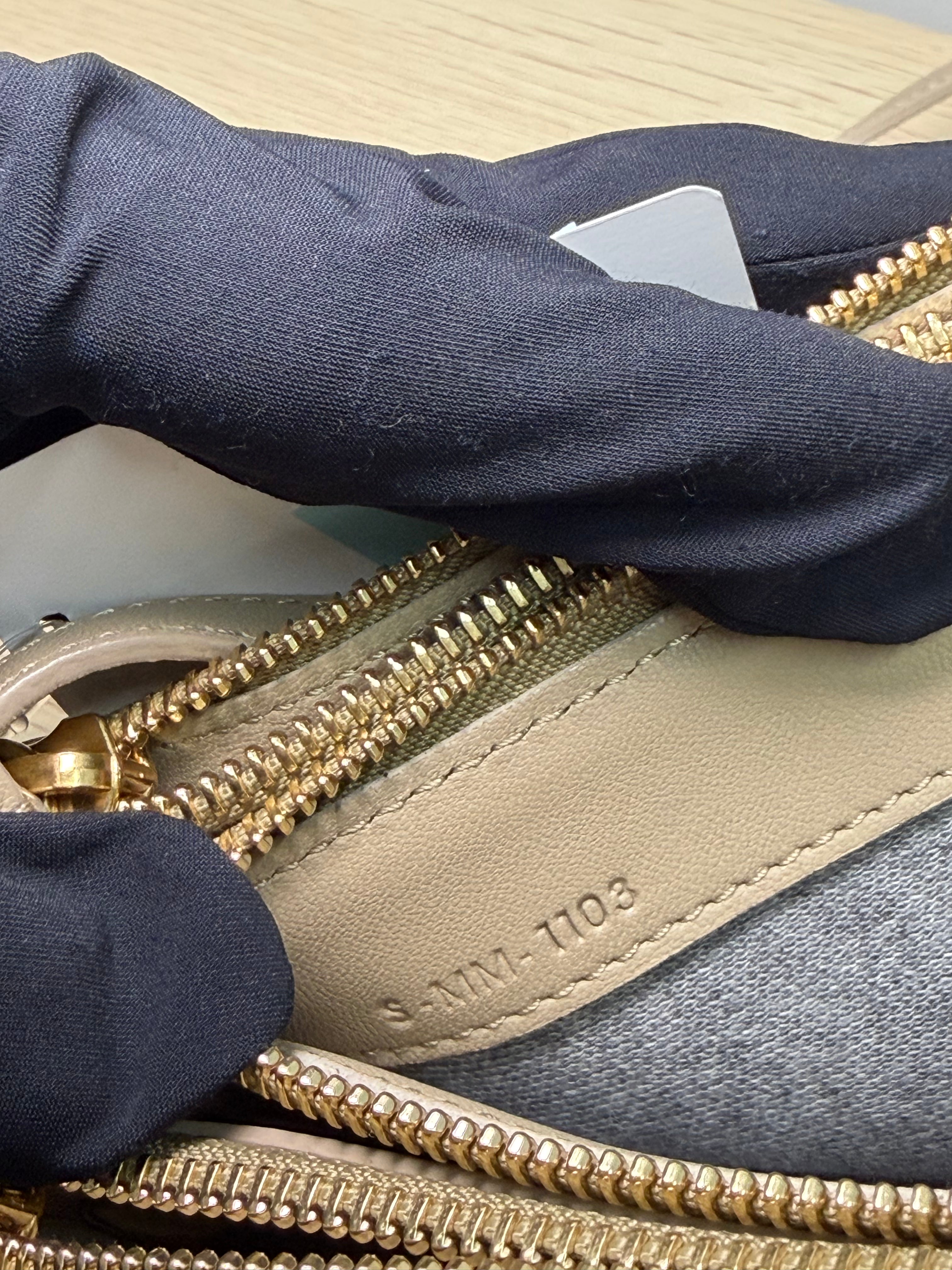 Borsa a Tracolla Céline Trio in Pelle Beige