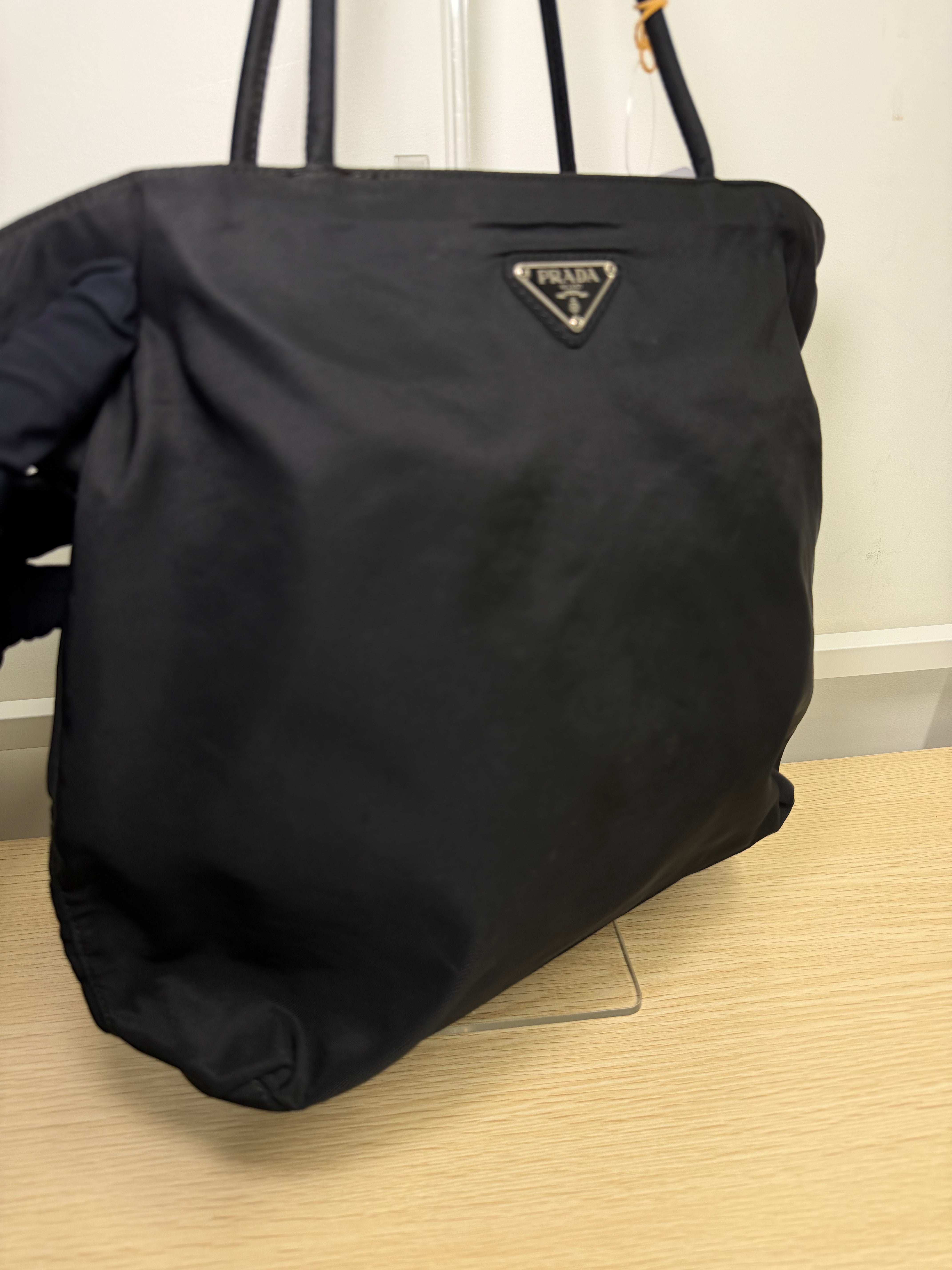 Borsa Tote Prada in Nylon Nero