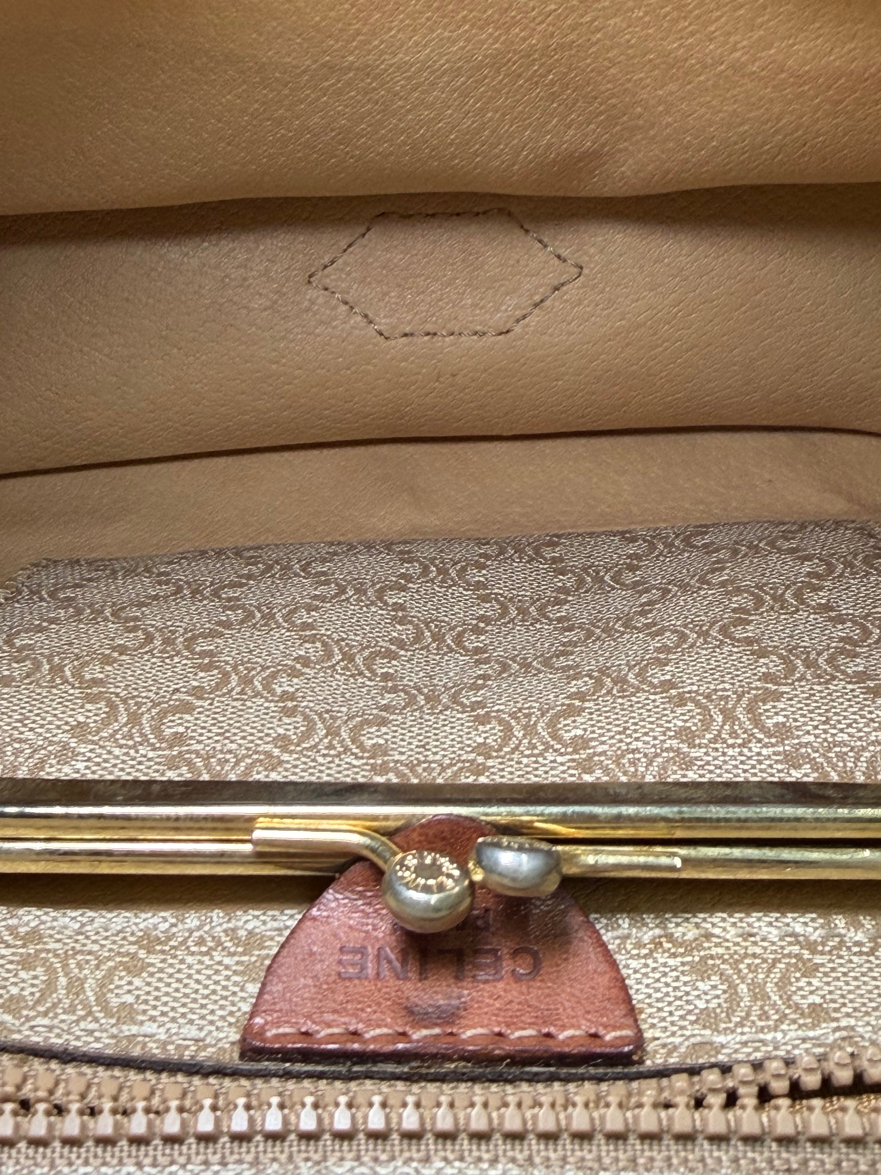 Borsa a Tracolla Vintage di Céline in Monogram Macadam