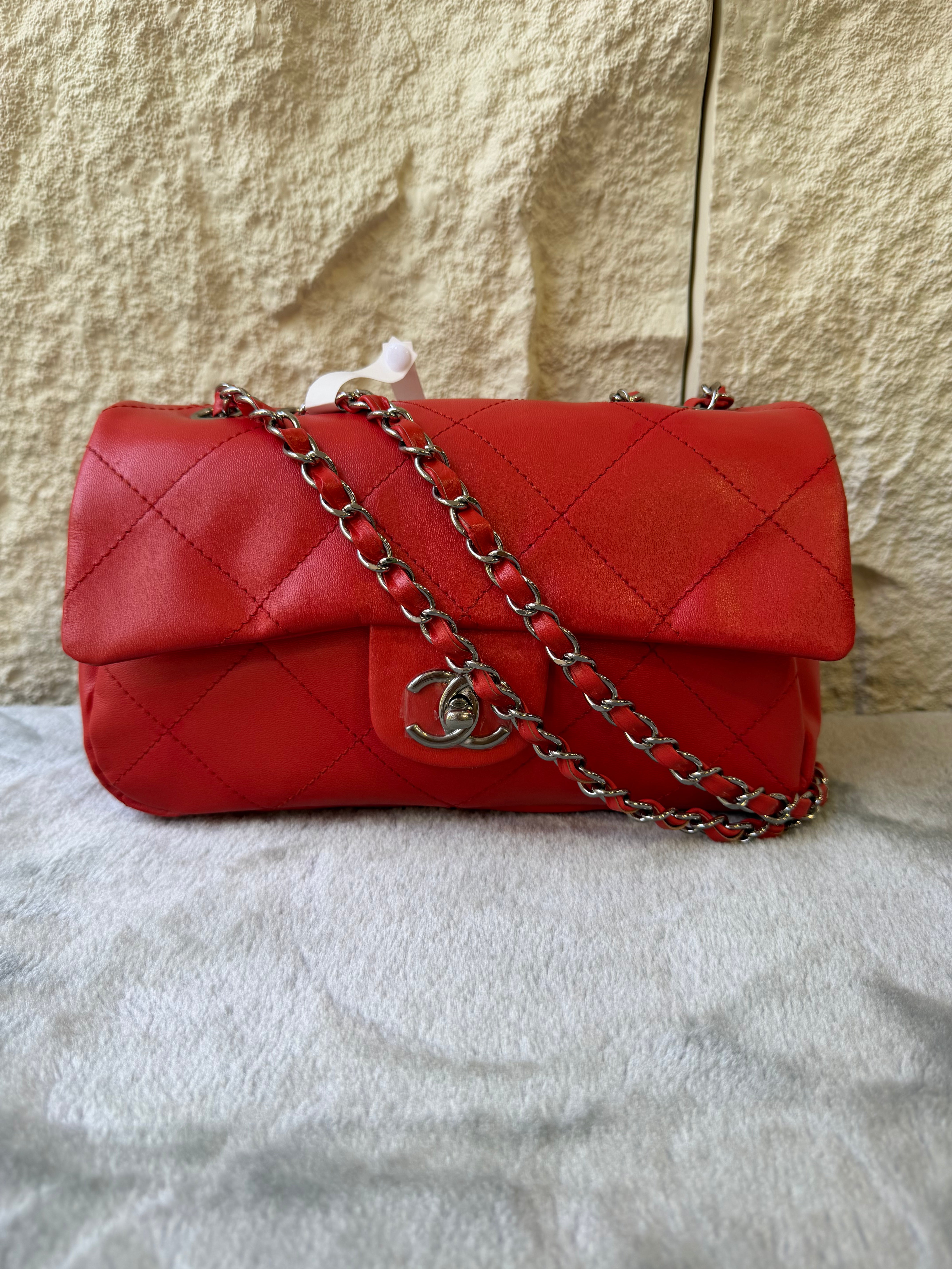 Borsa Chanel Flap in Lambskin
