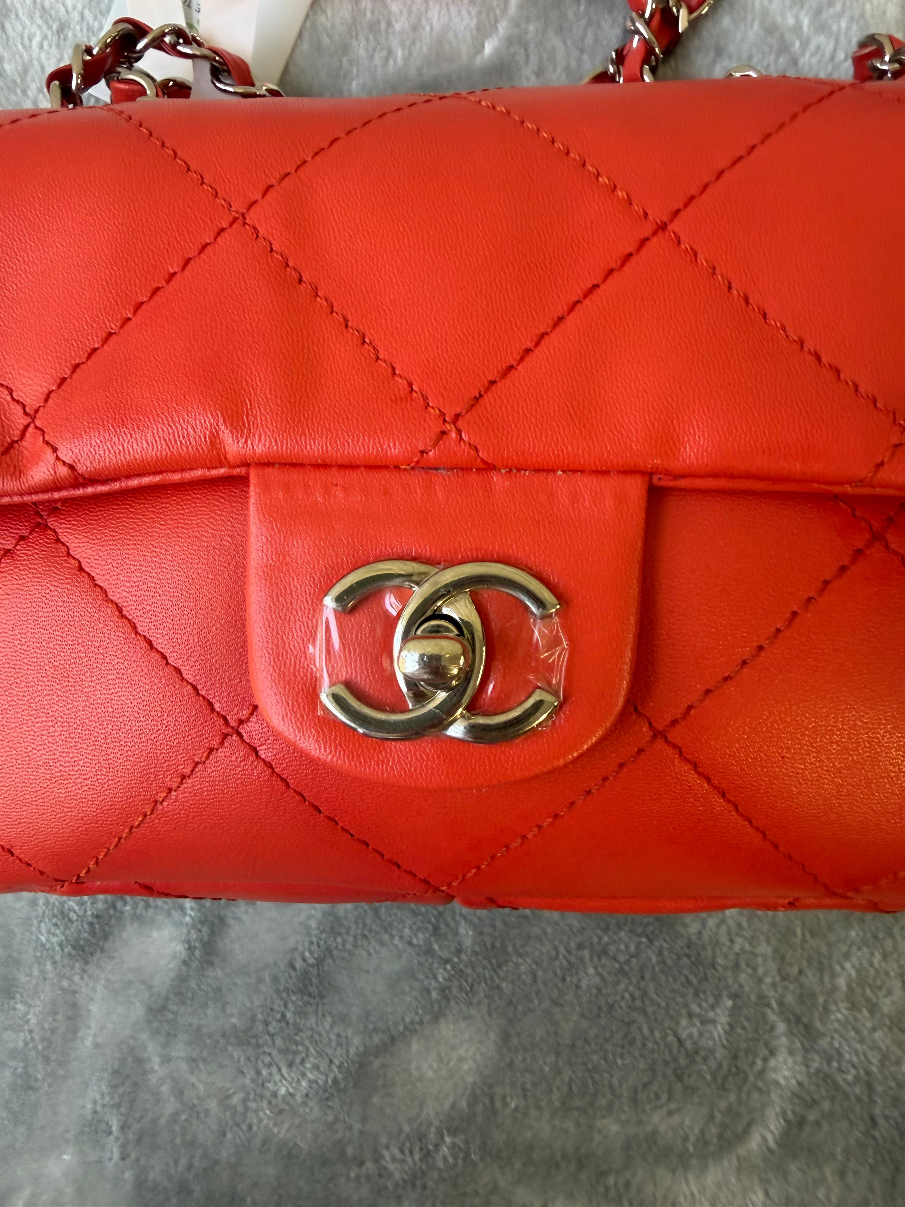 Borsa Chanel Flap in Lambskin