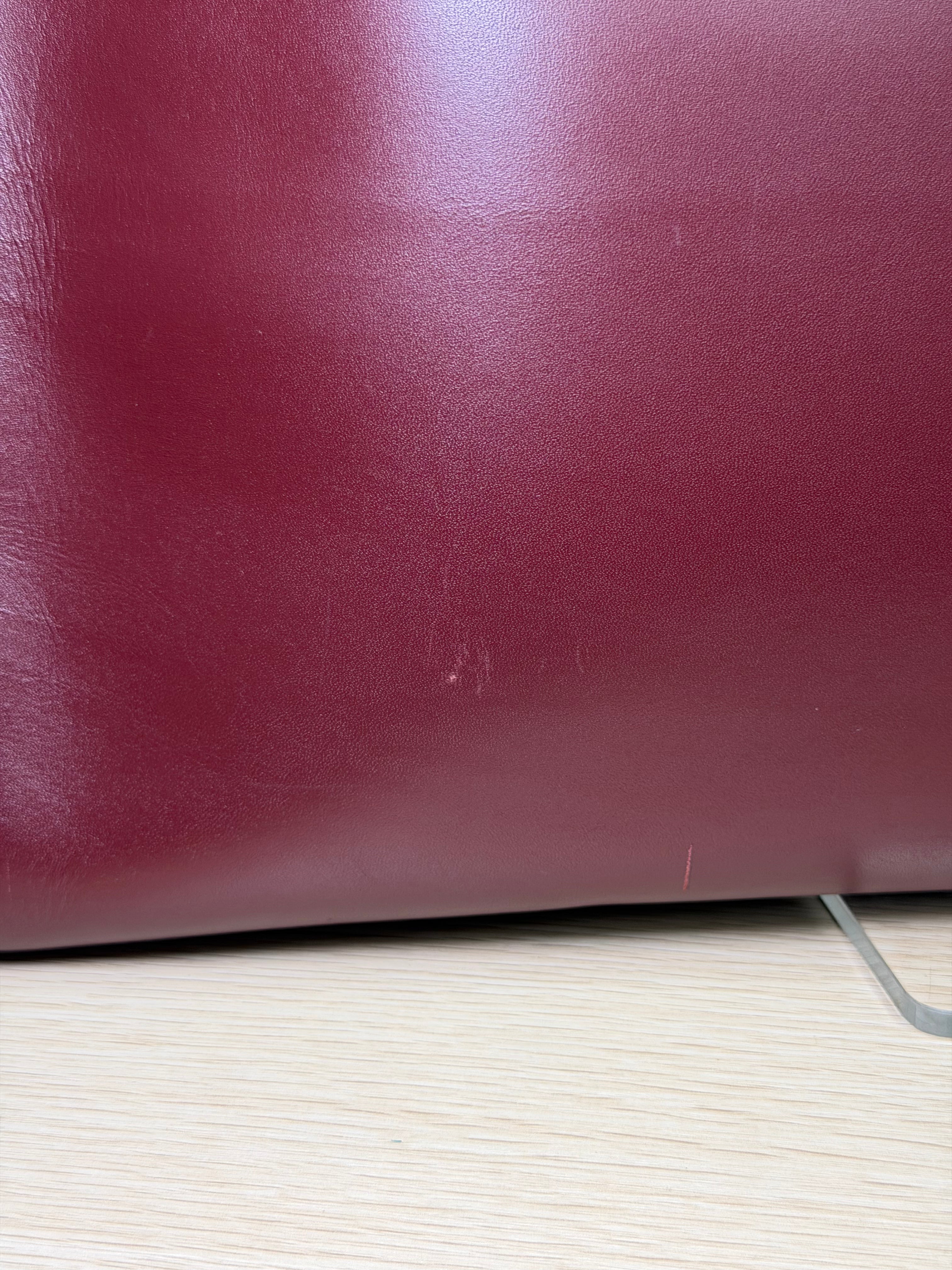 Borsa Tote Cartier in Pelle Bordeaux