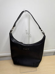 Borsa a Spalla Vintage in Pelle Nera di Gucci