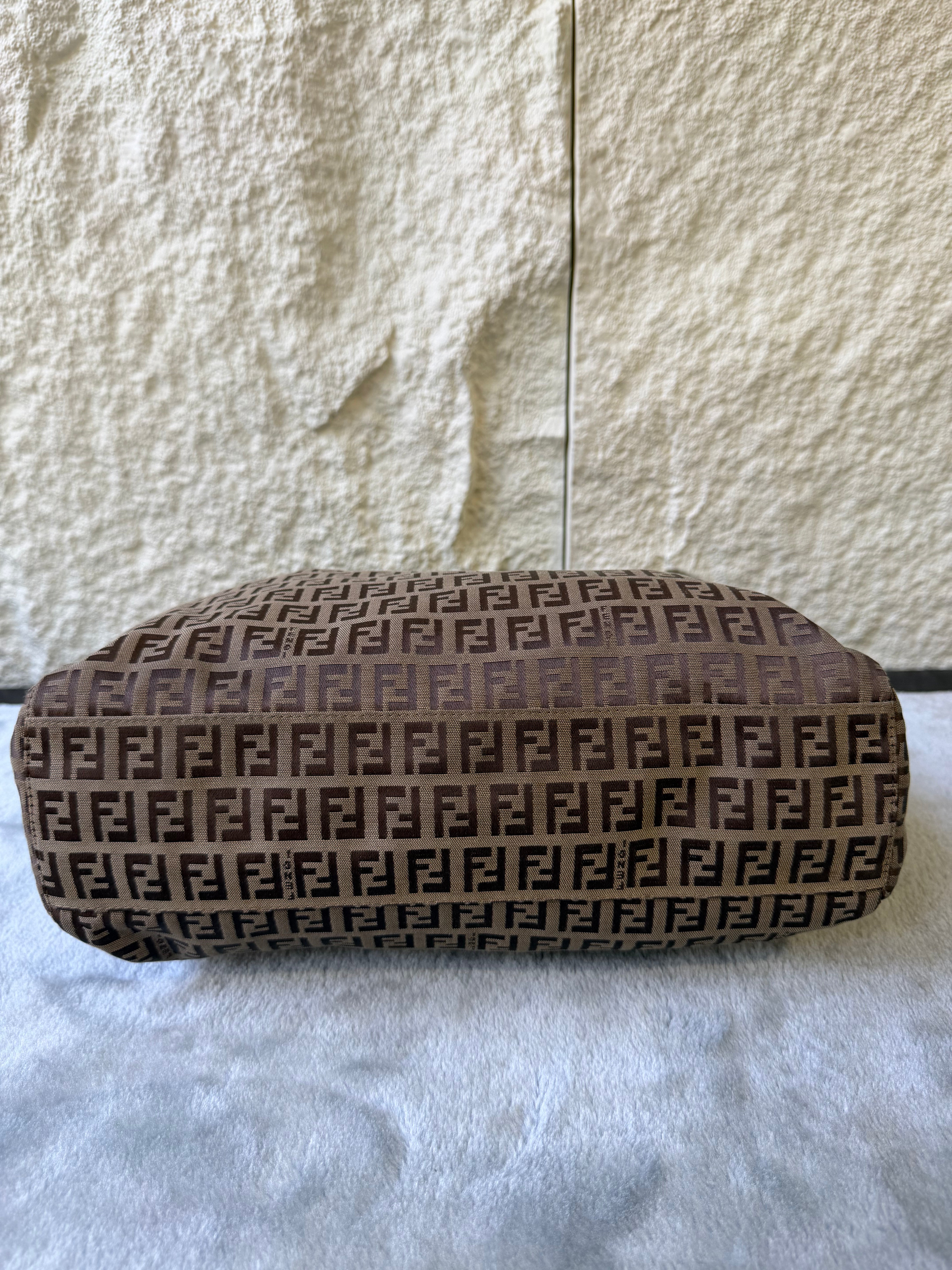 Borsa Fendi in Tela Zucchino