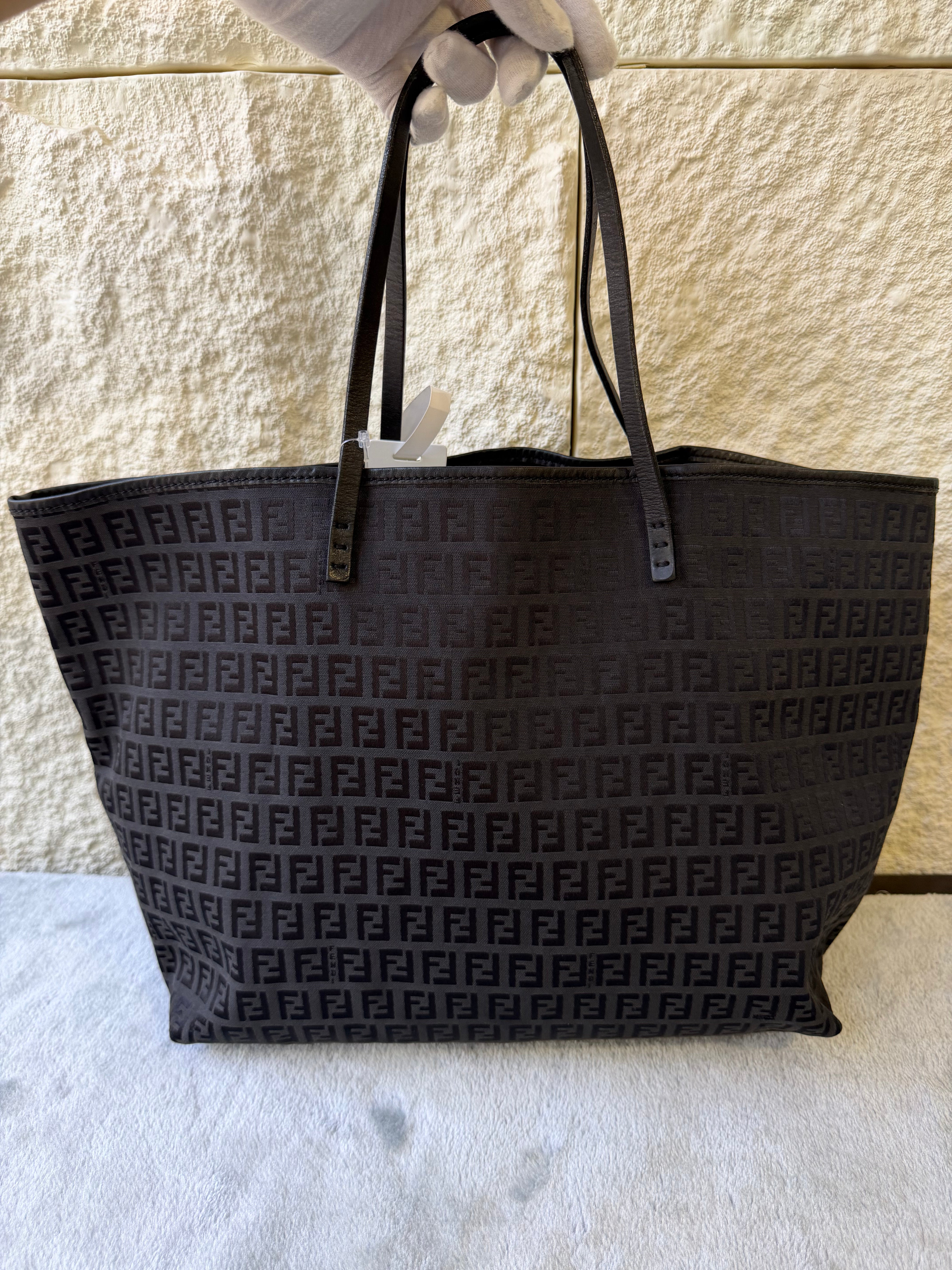 Borsa Tote Fendi Zucchino