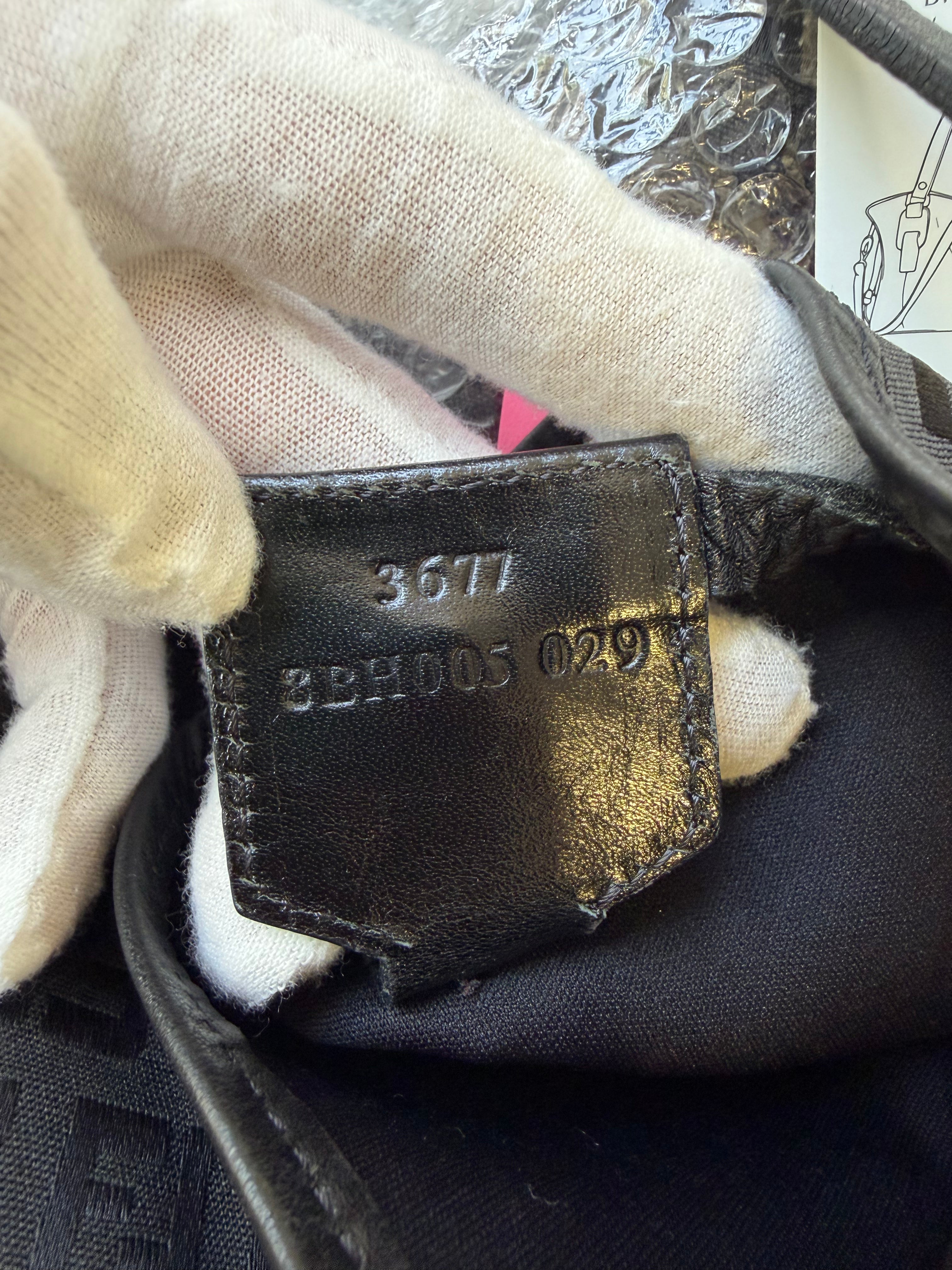 Borsa Tote Fendi Zucchino