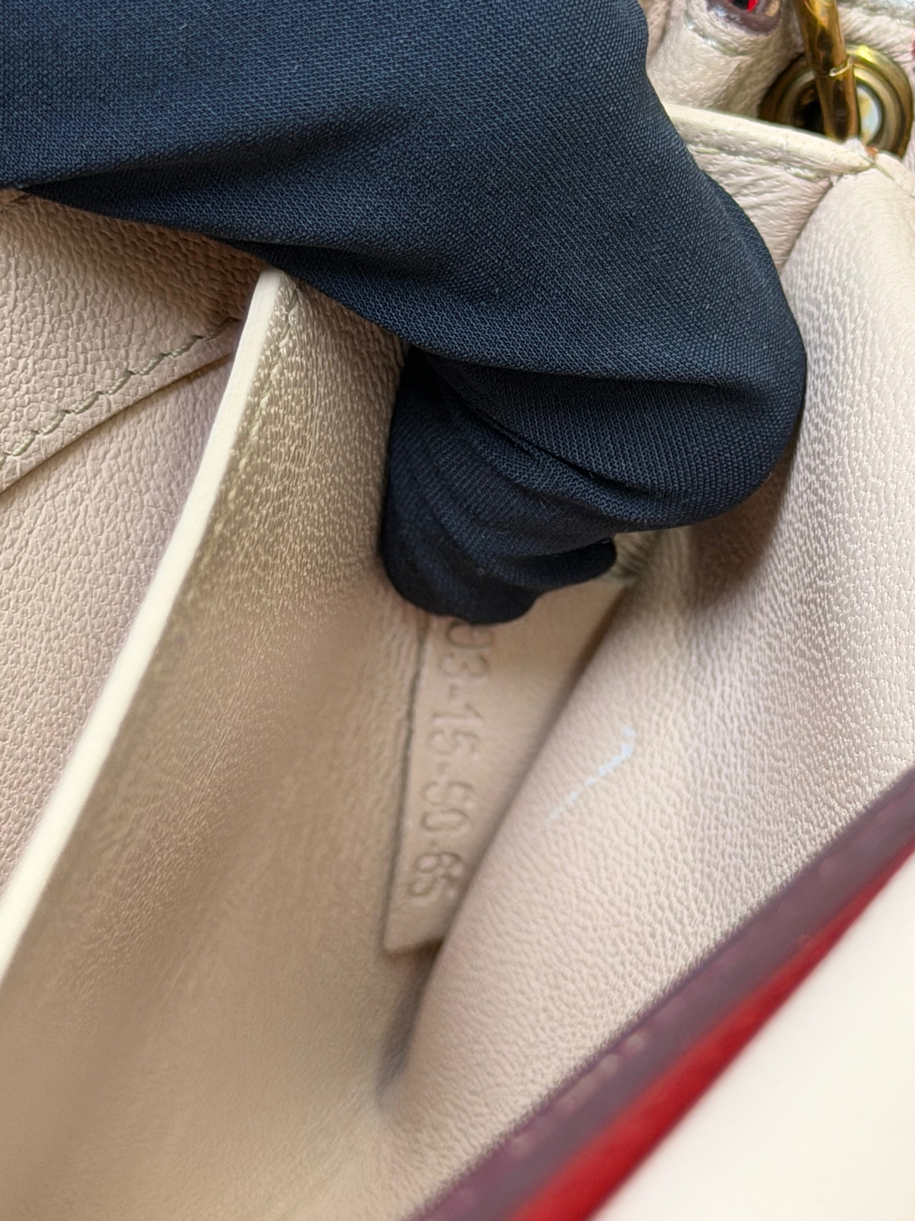 Pochette Chloé Elle Chain in Pelle Rossa