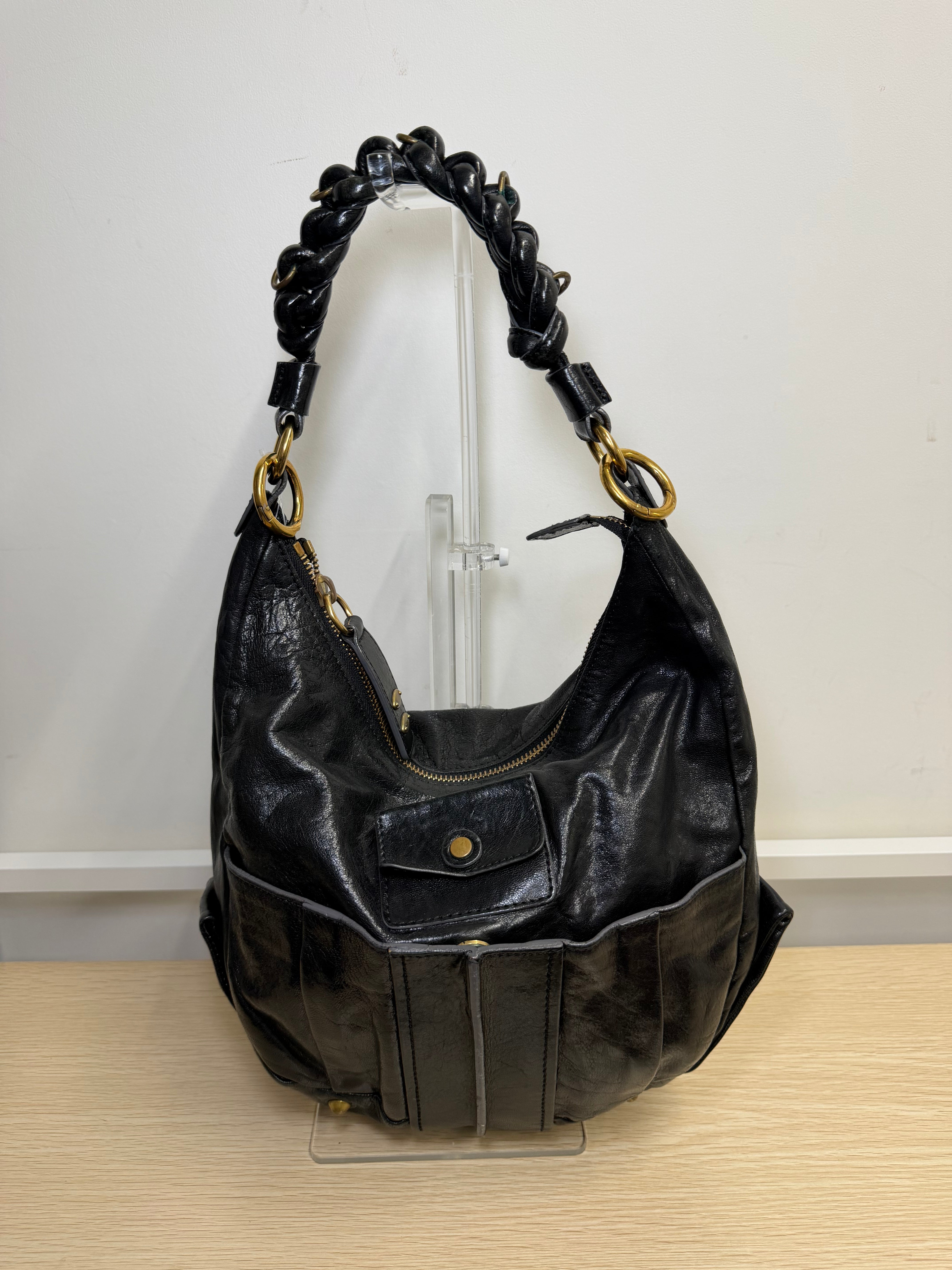 Borsa a Spalla Chloé Héloise in Pelle Nera