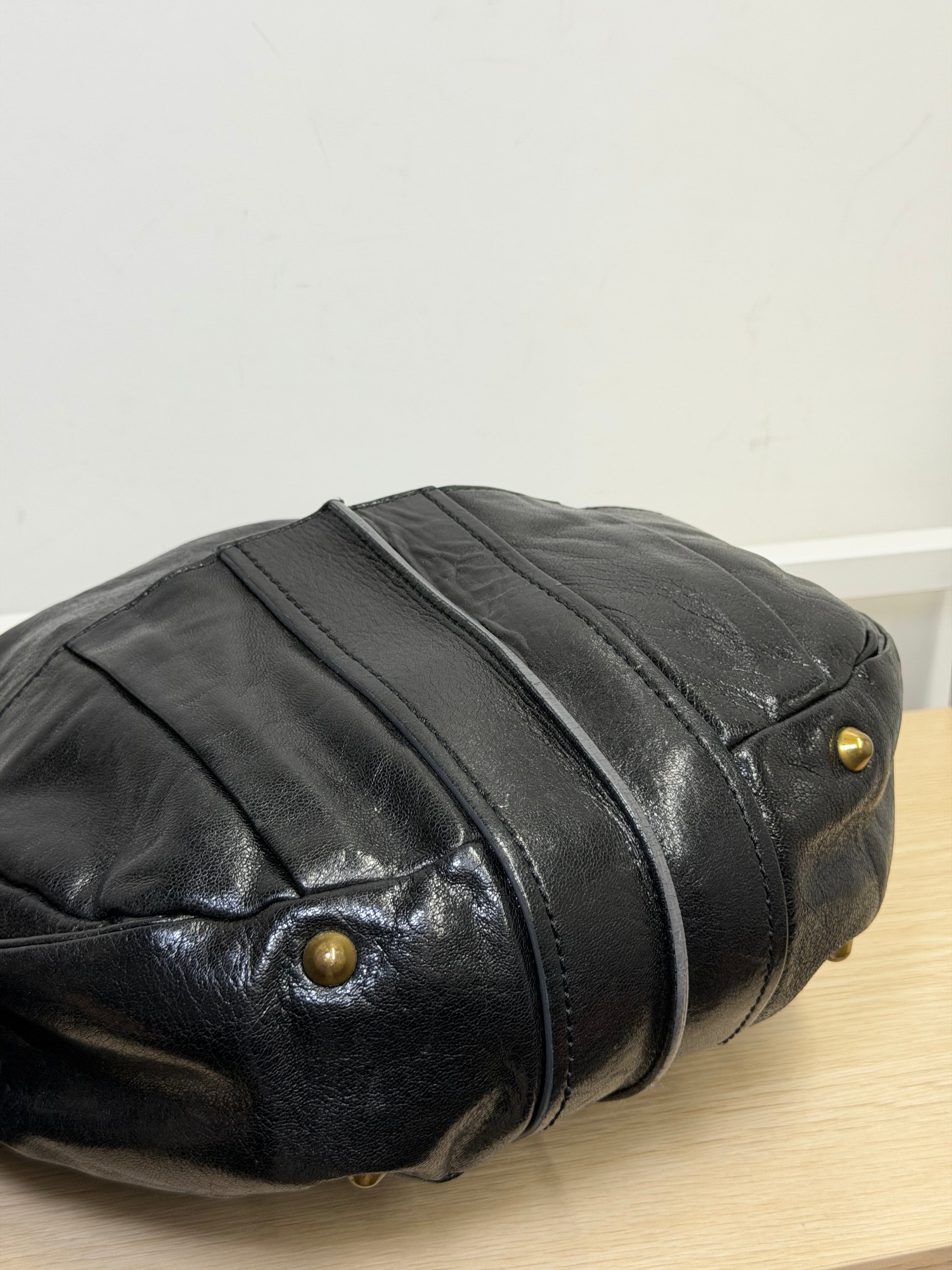 Borsa a Spalla Chloé Héloise in Pelle Nera