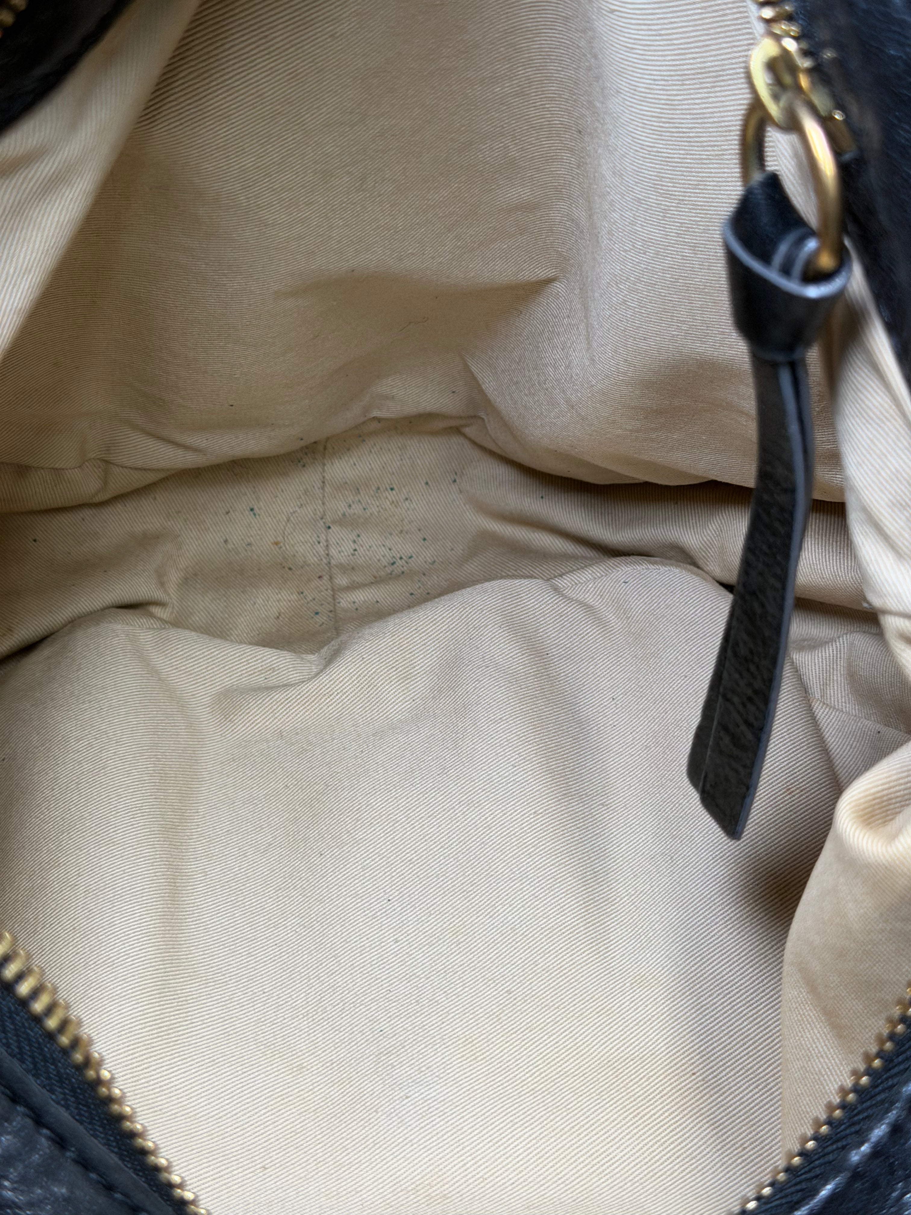 Borsa a Spalla Chloé Héloise in Pelle Nera