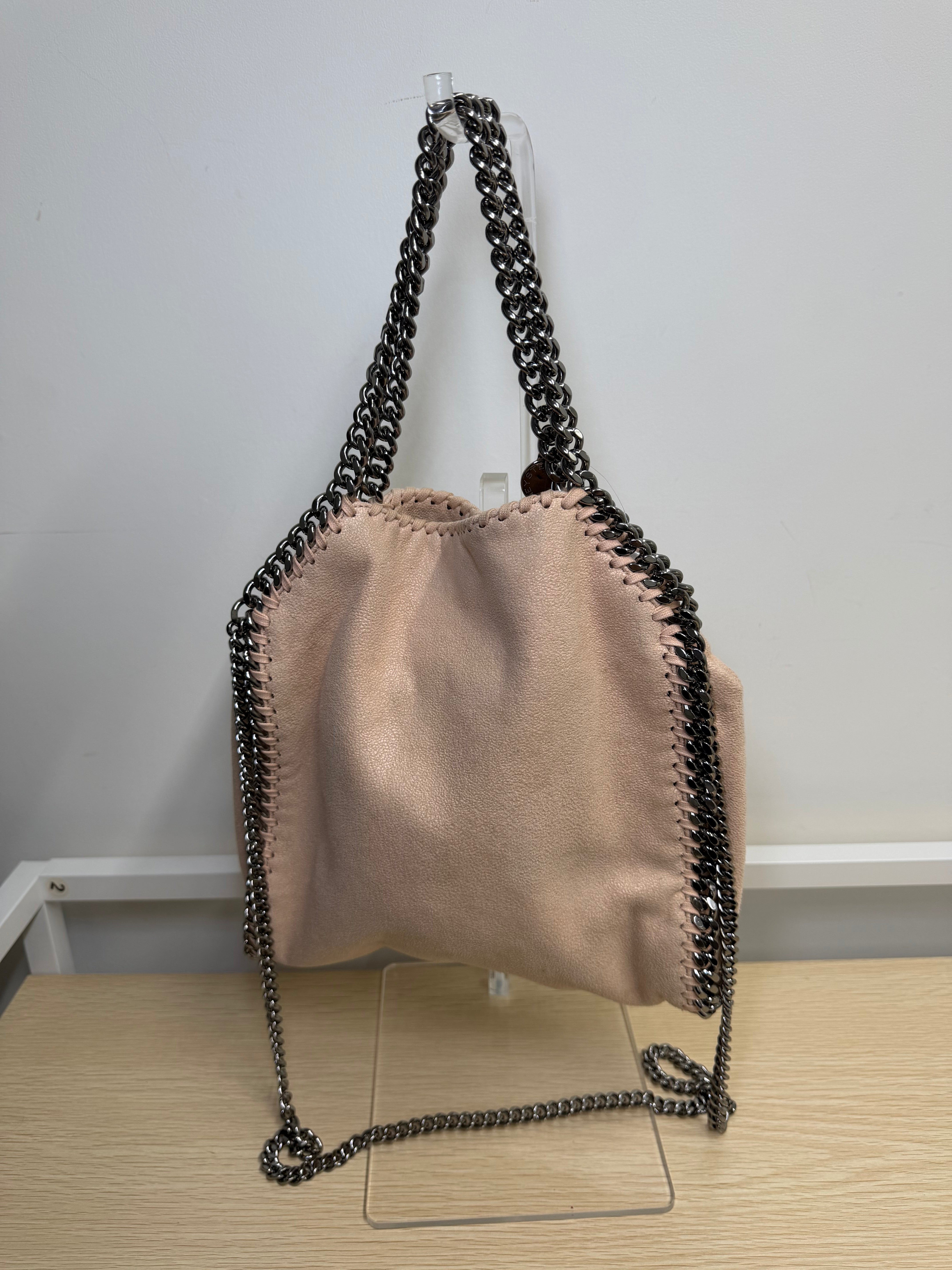 Borsa Stella McCartney Falabella in Pelle Vegana Rosa