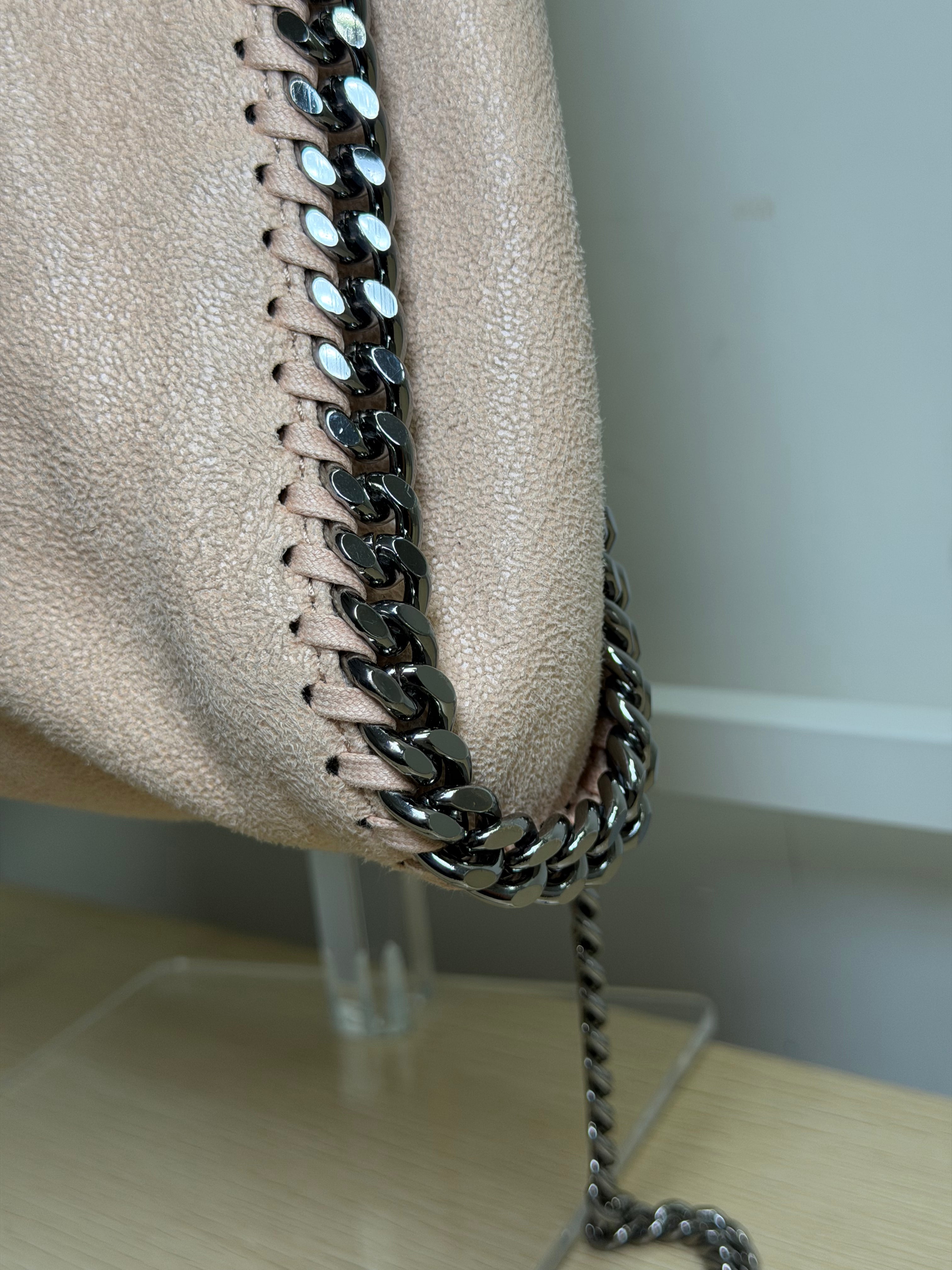 Borsa Stella McCartney Falabella in Pelle Vegana Rosa