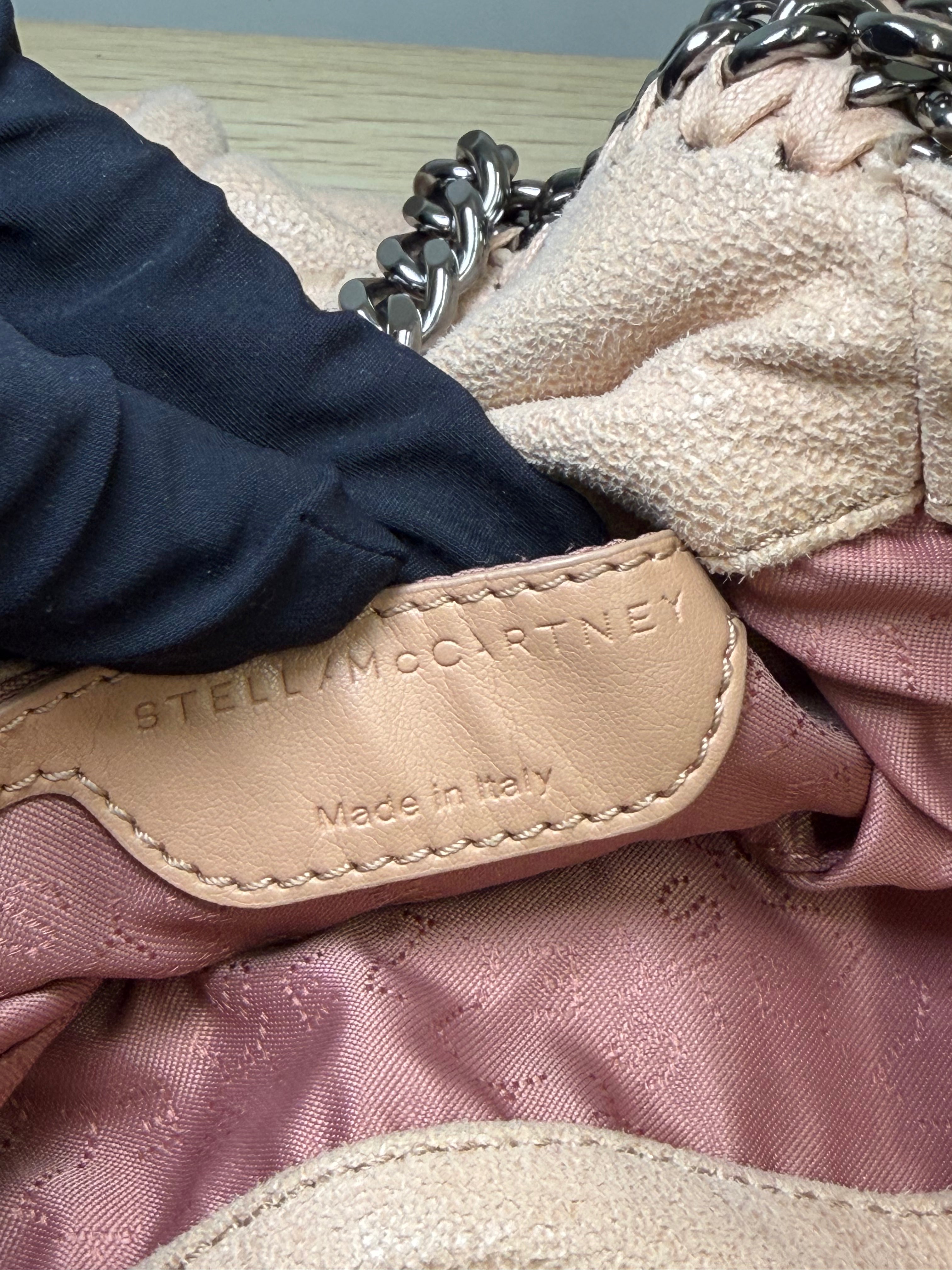 Borsa Stella McCartney Falabella in Pelle Vegana Rosa