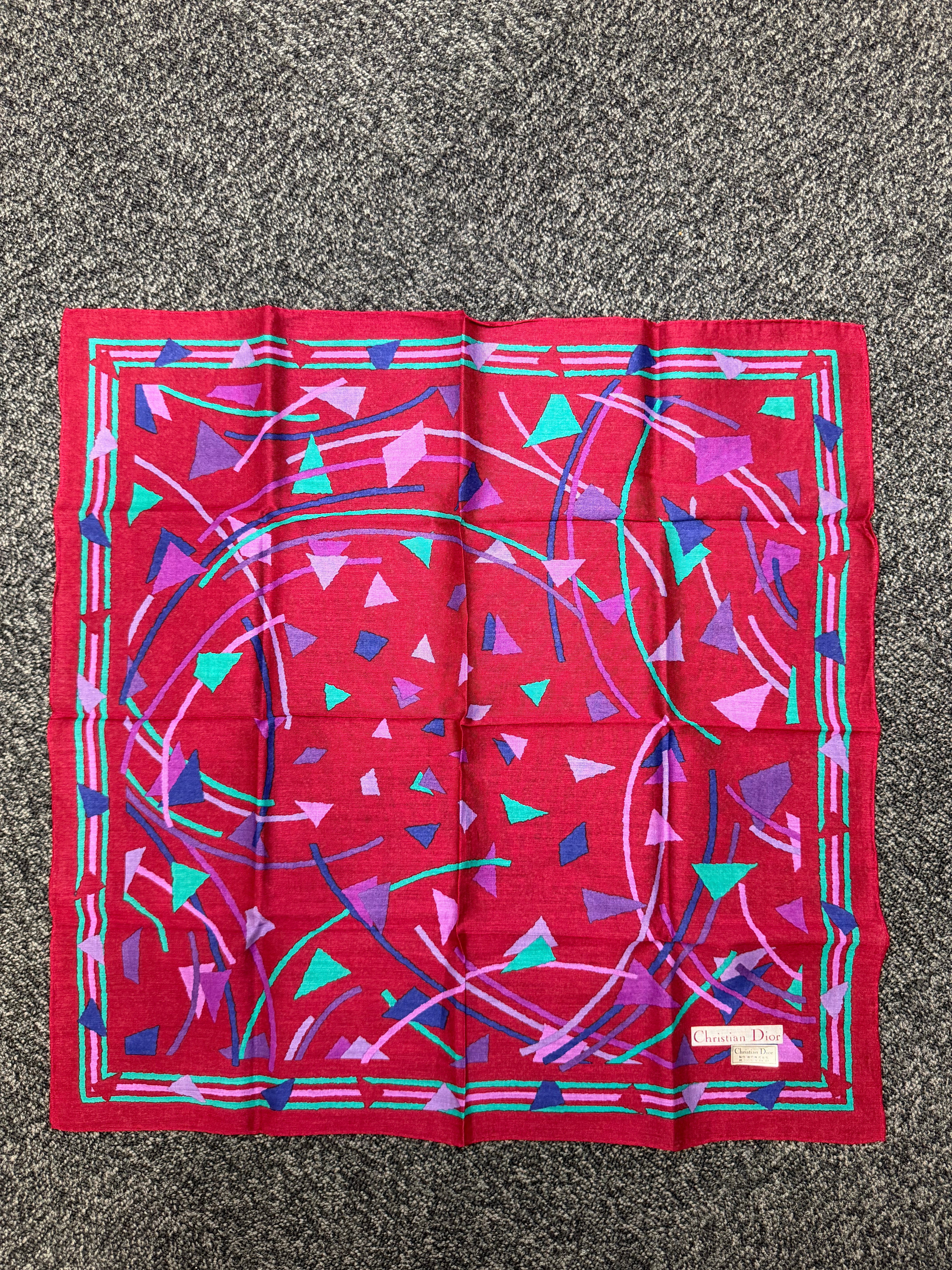 Foulard Vintage di Christian Dior