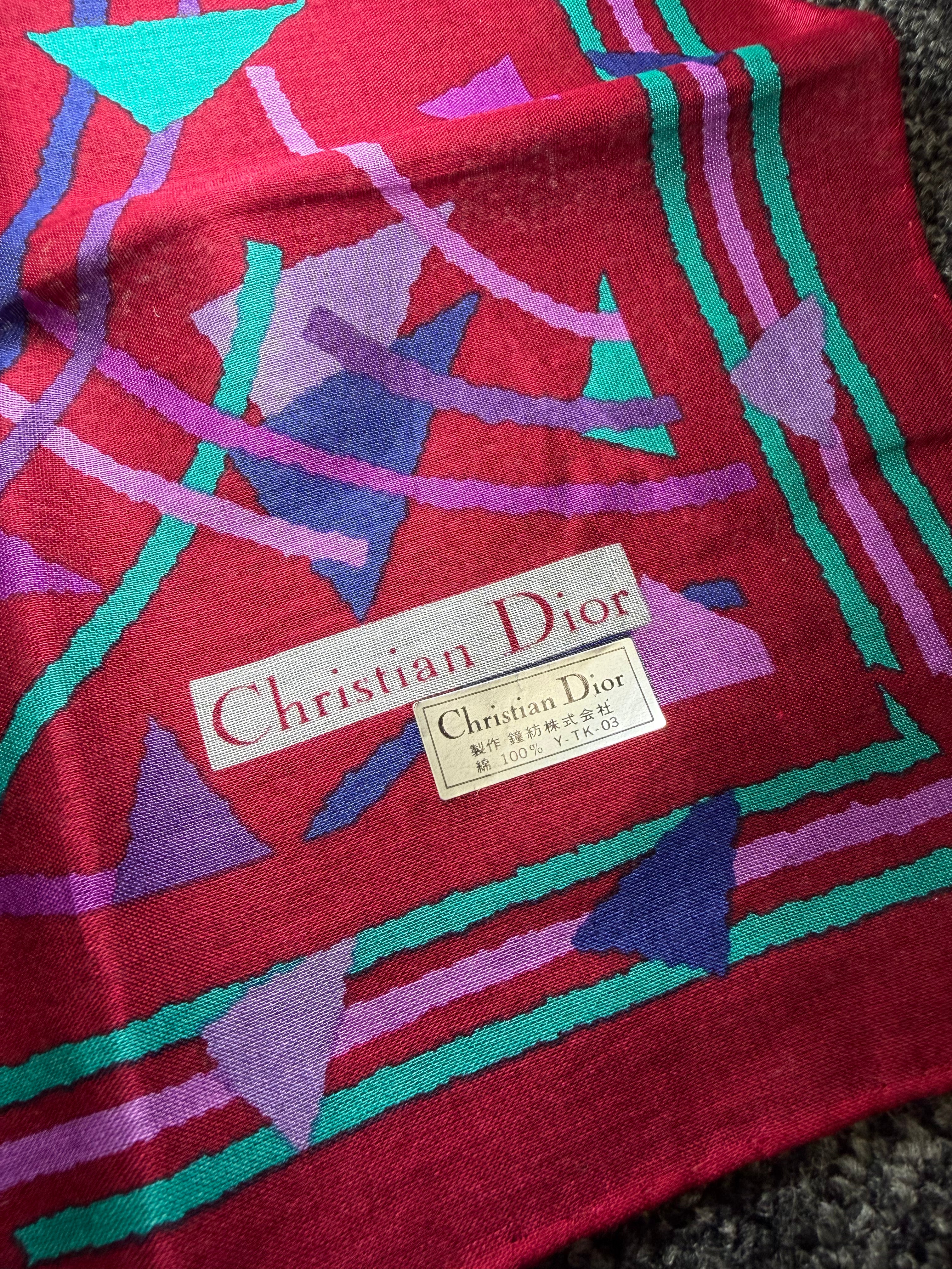 Foulard Vintage di Christian Dior