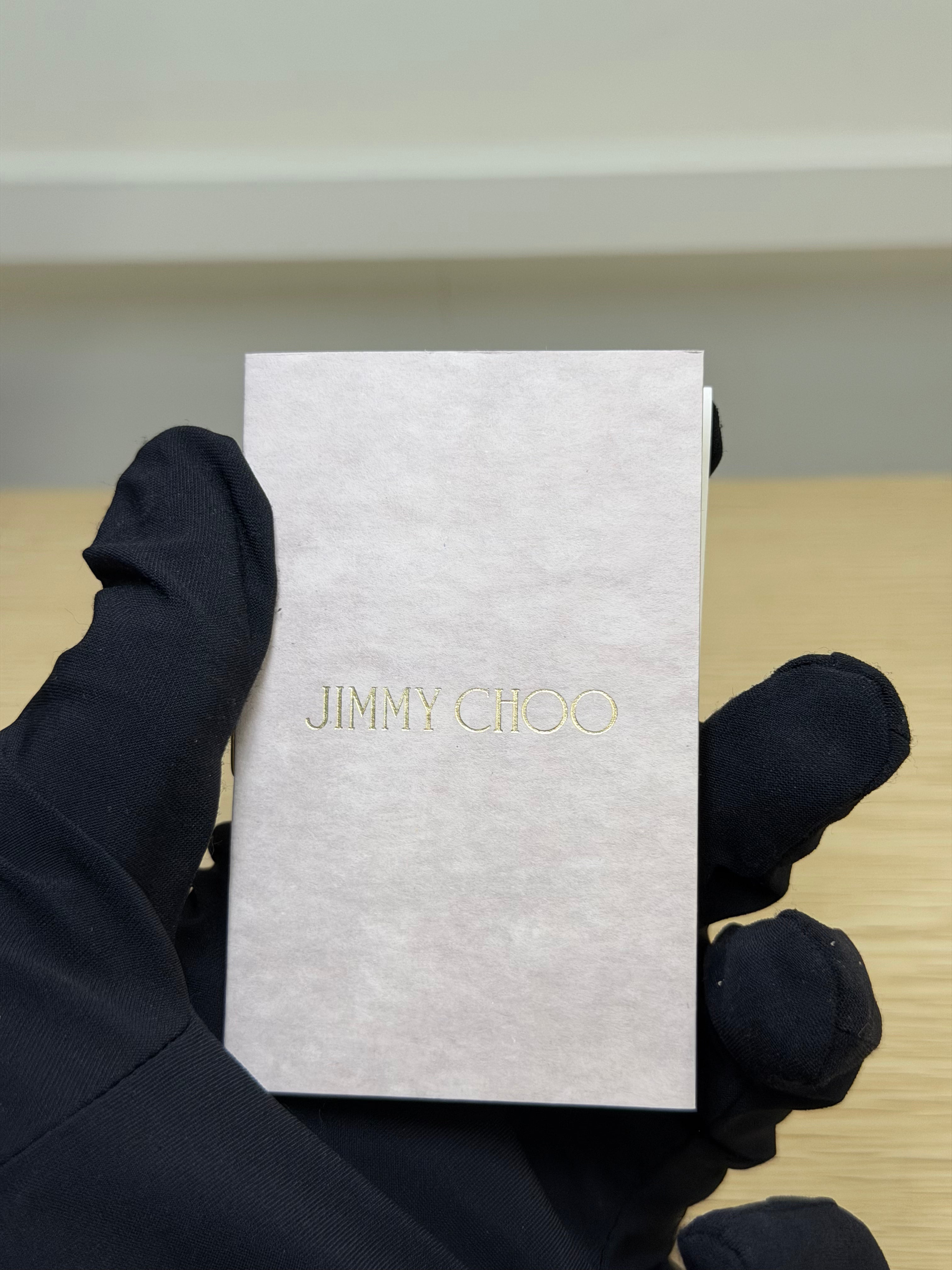 Borsa a Mano Jimmy Choo Varenne in Pelle Beige
