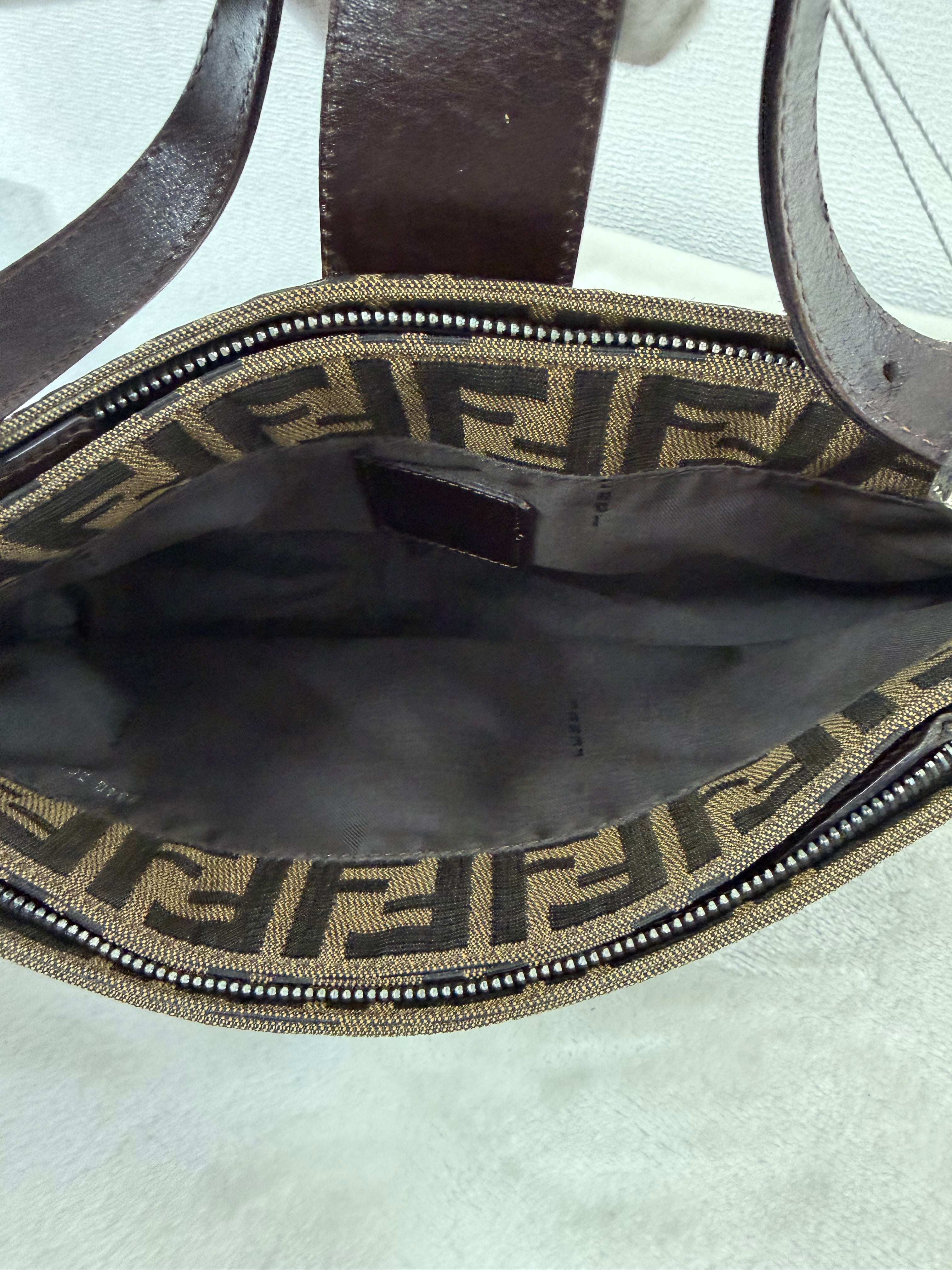 Borsa Fendi Mamma Bucket Zucca
