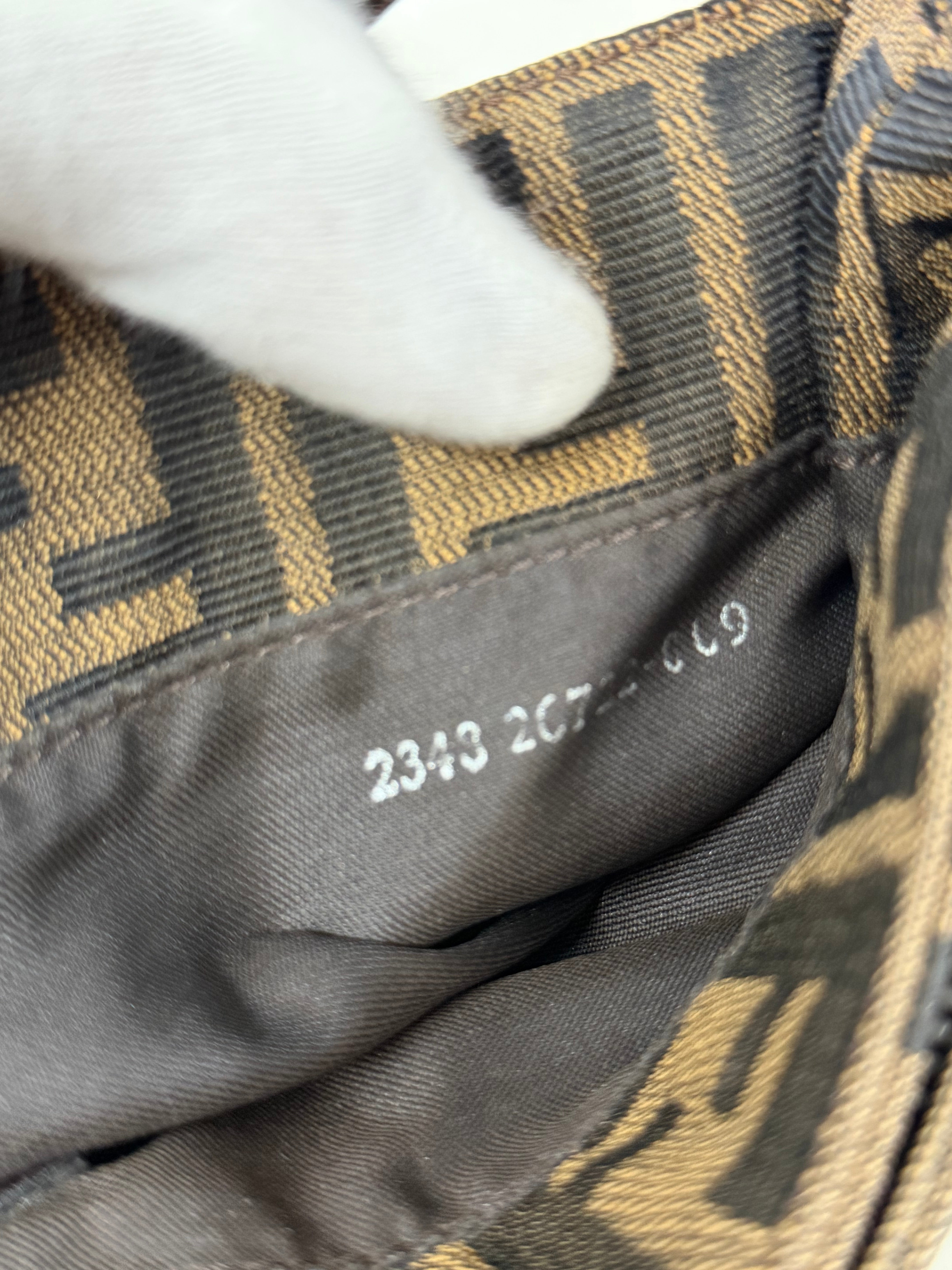 Borsa Fendi Mamma Bucket Zucca