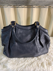Borsa a Mano Gucci Sukey Guccissima