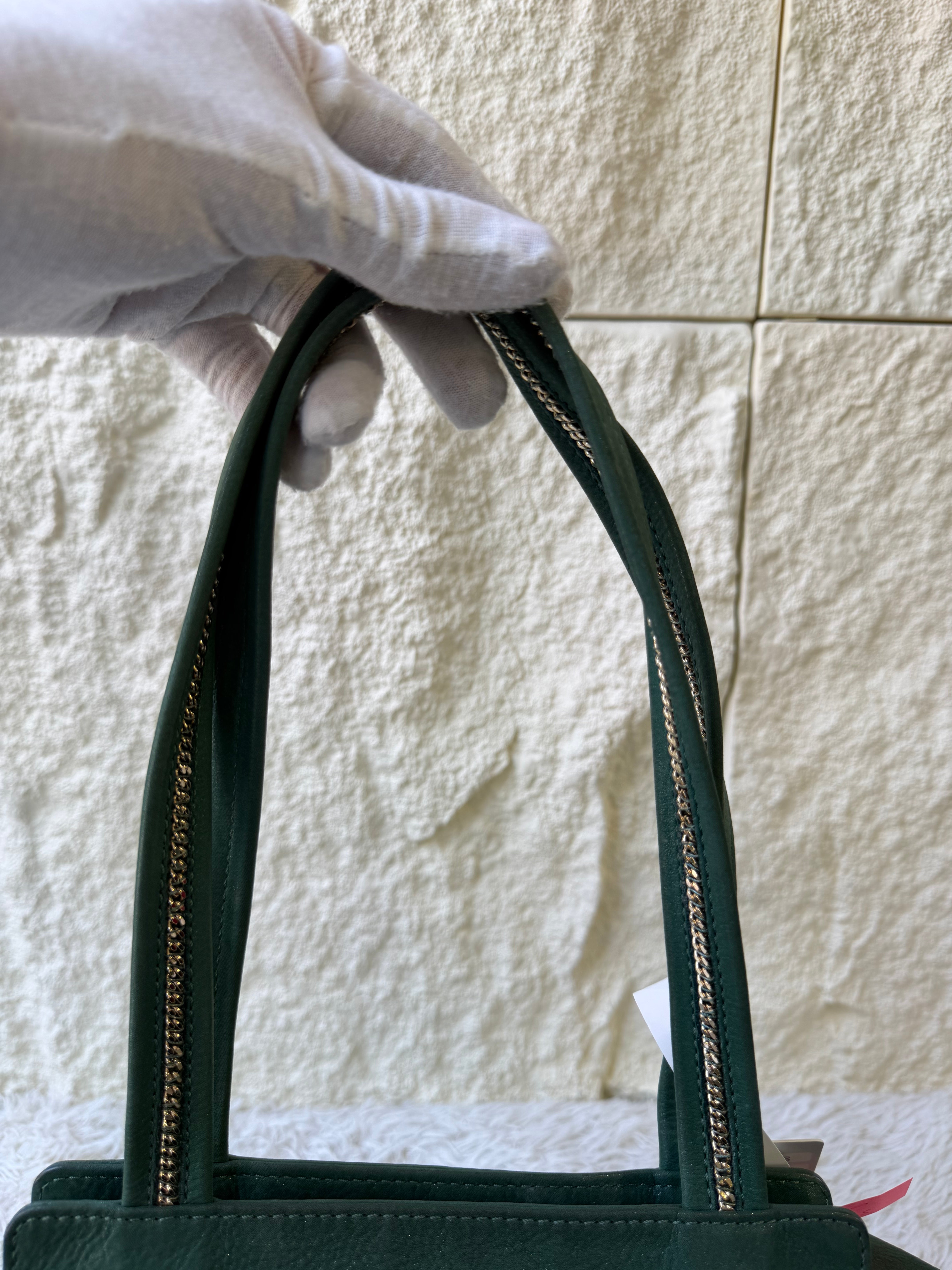 Borsa Fendi Chains Tote in Suede