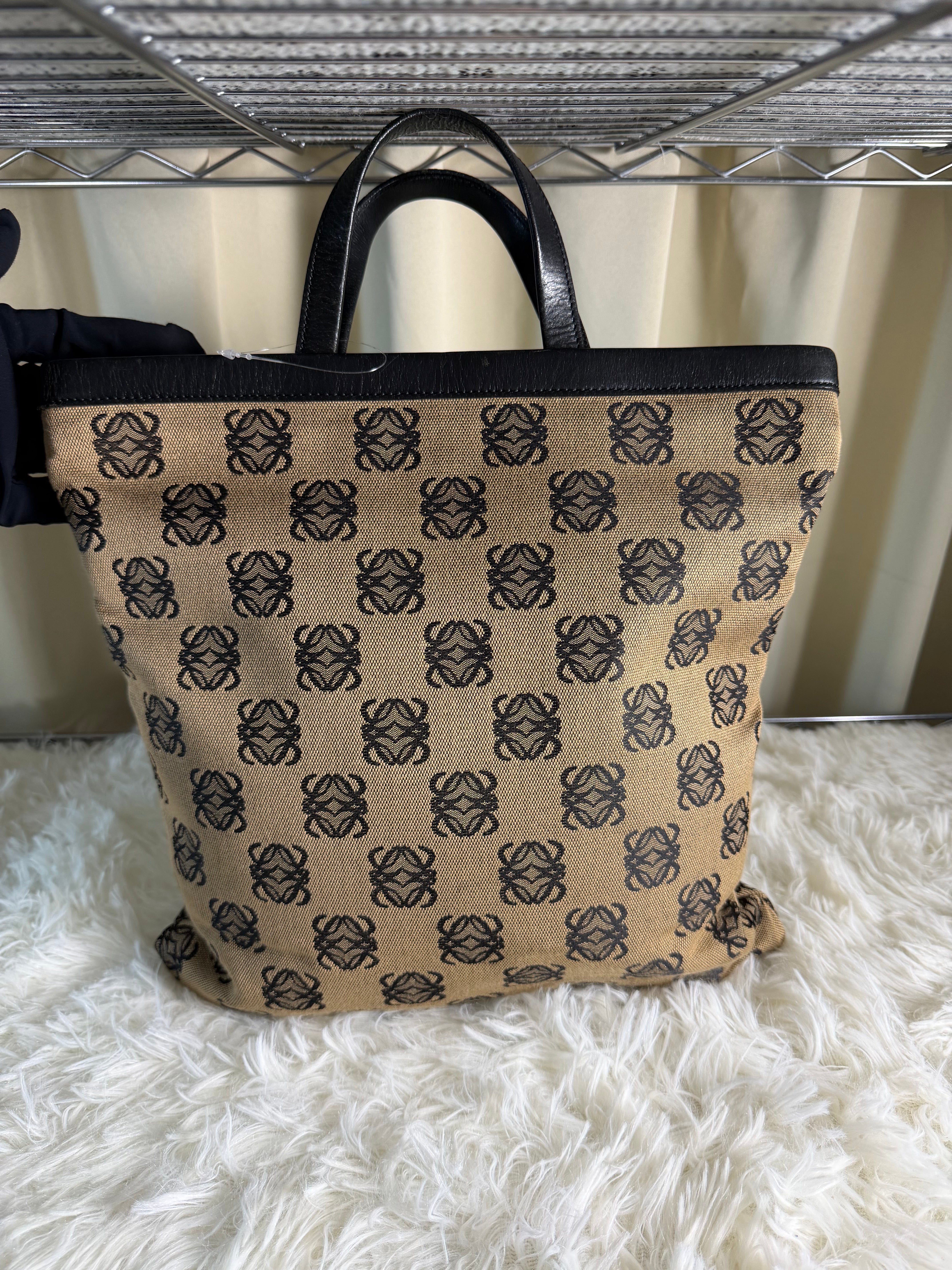 Borsa Tote Loewe Anagram in Tela