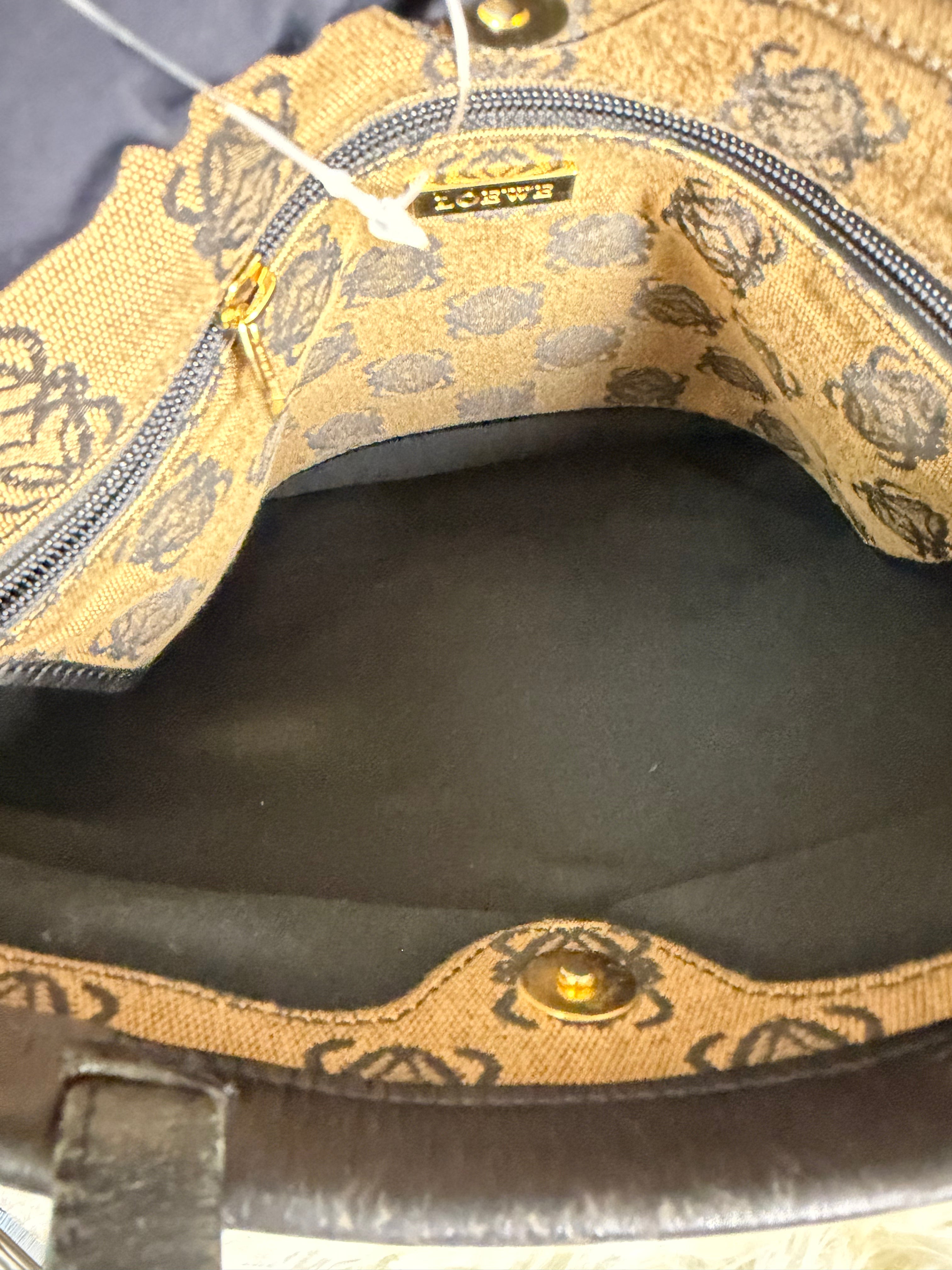 Borsa Tote Loewe Anagram in Tela