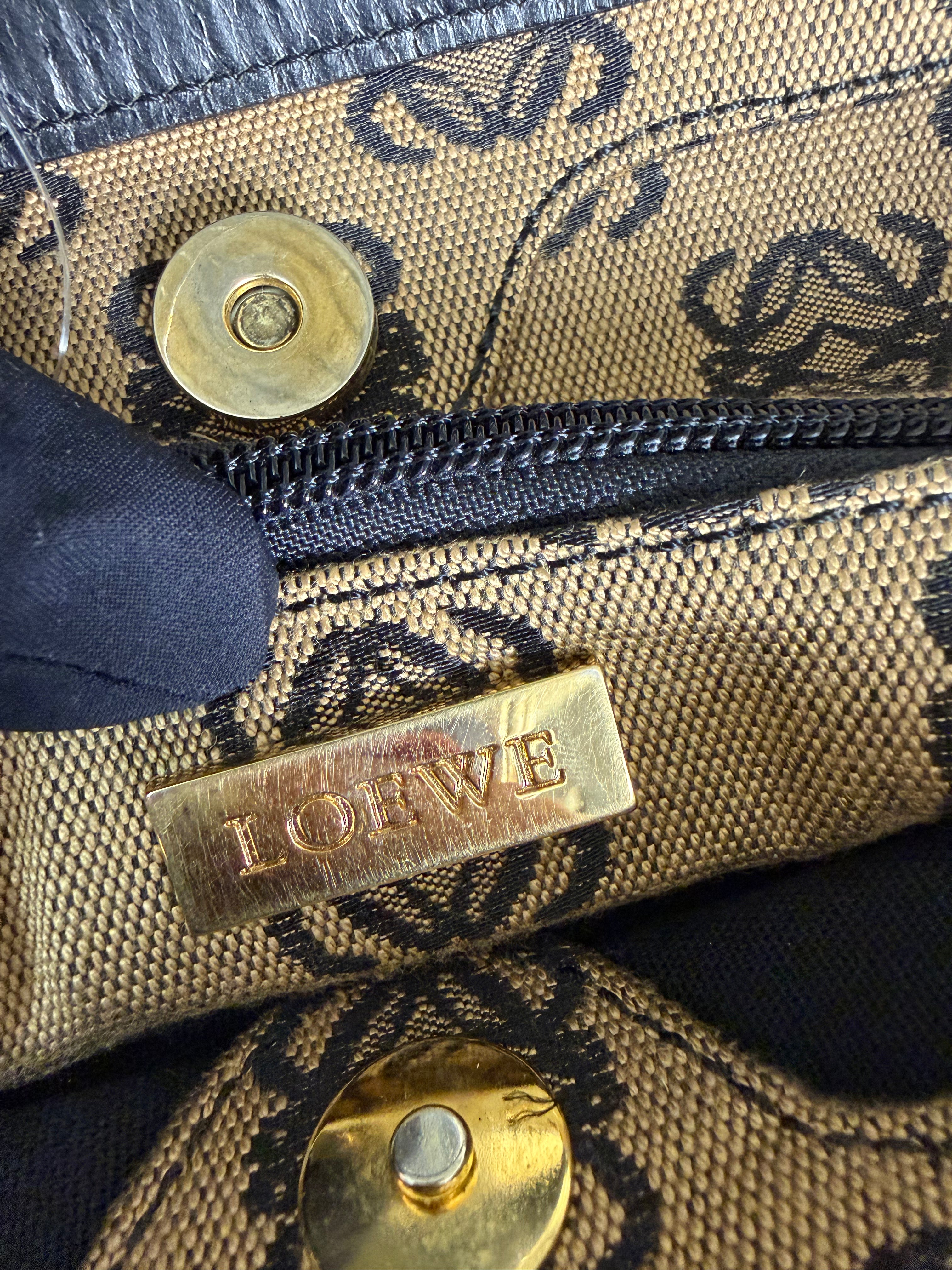 Borsa Tote Loewe Anagram in Tela