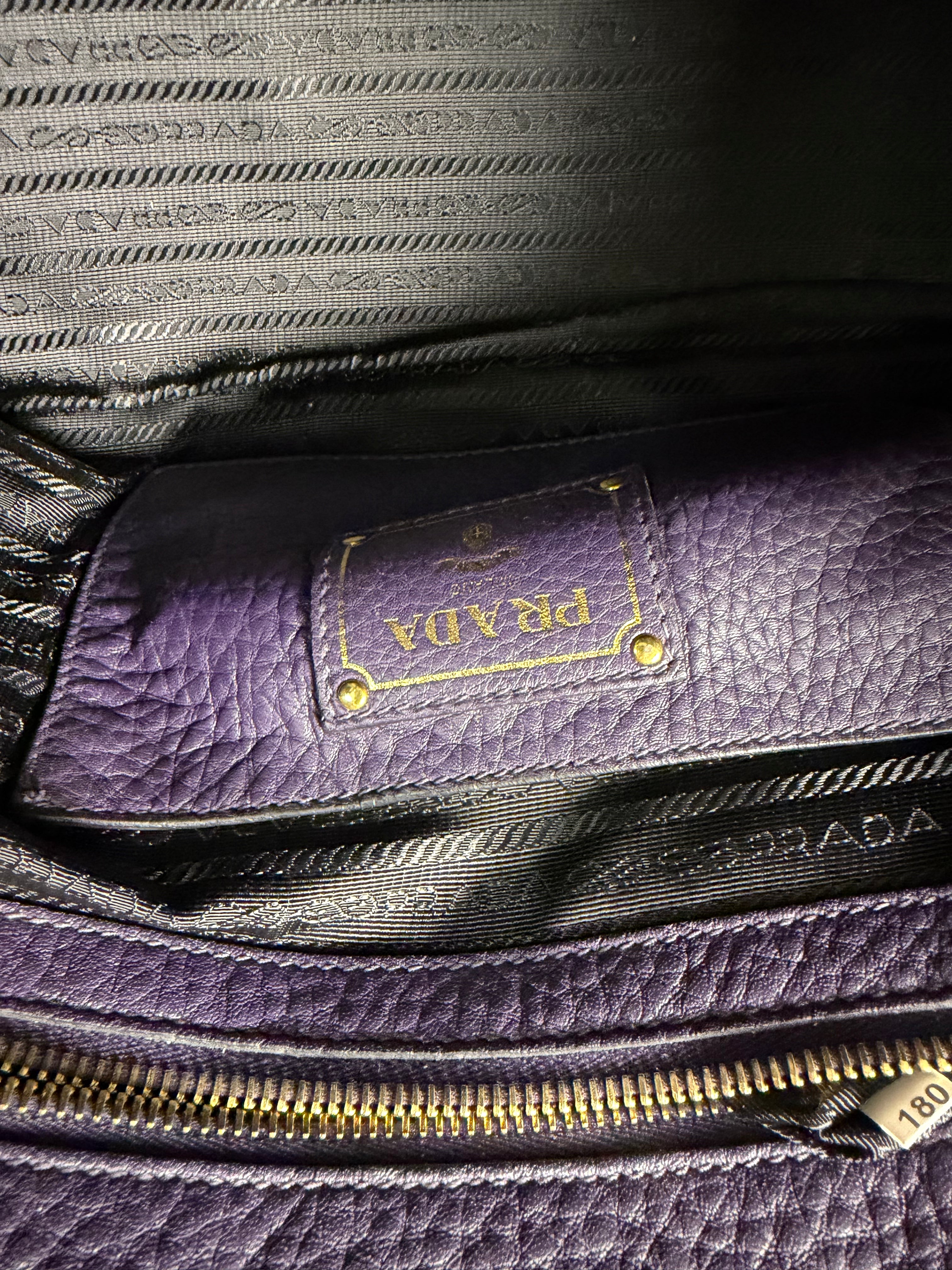 Borsa Tote Prada Viola