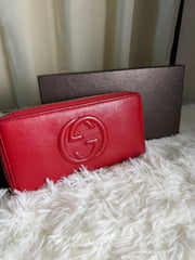 Portafoglio con Zip Gucci Soho