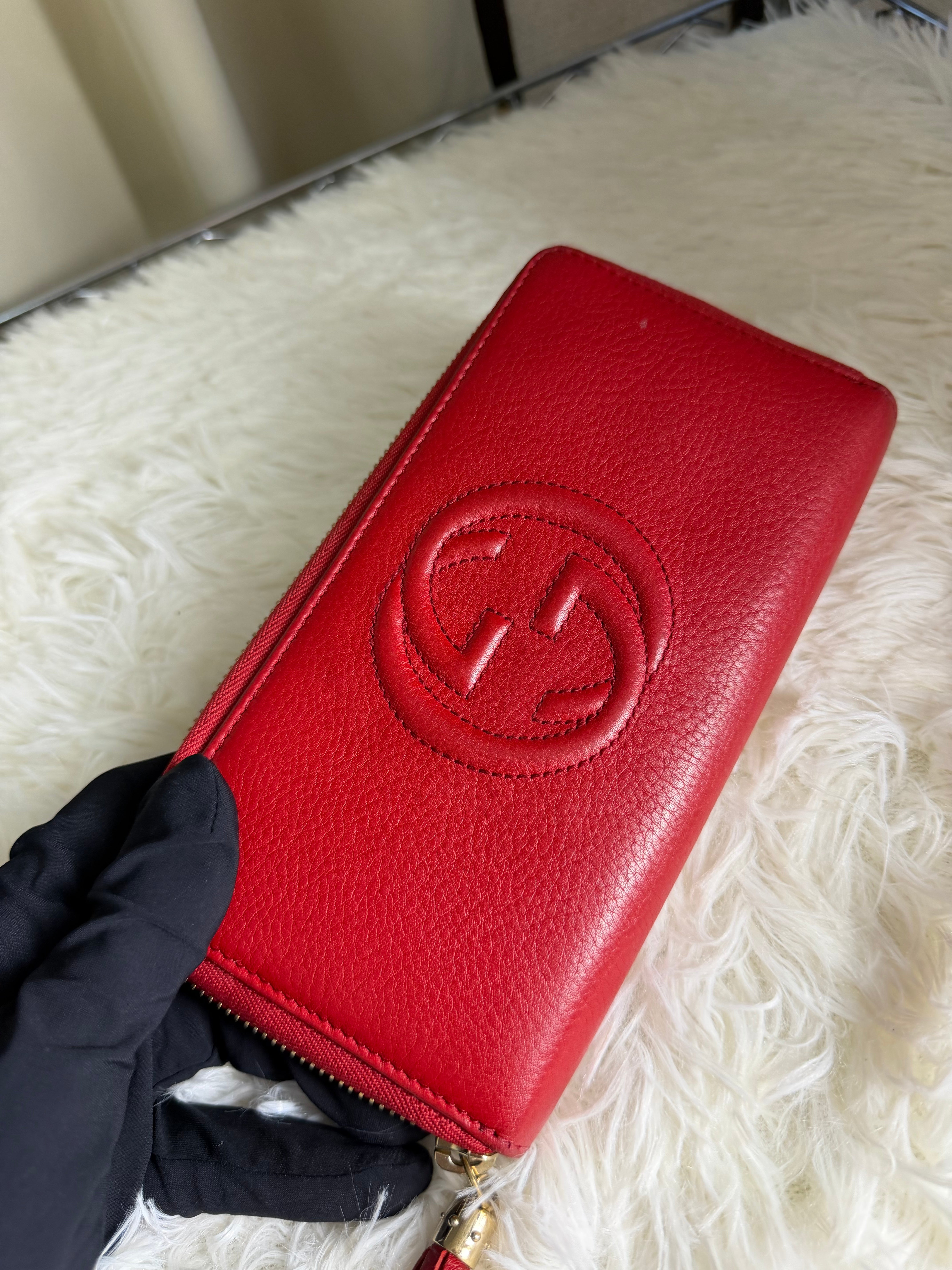 Portafoglio con Zip Gucci Soho