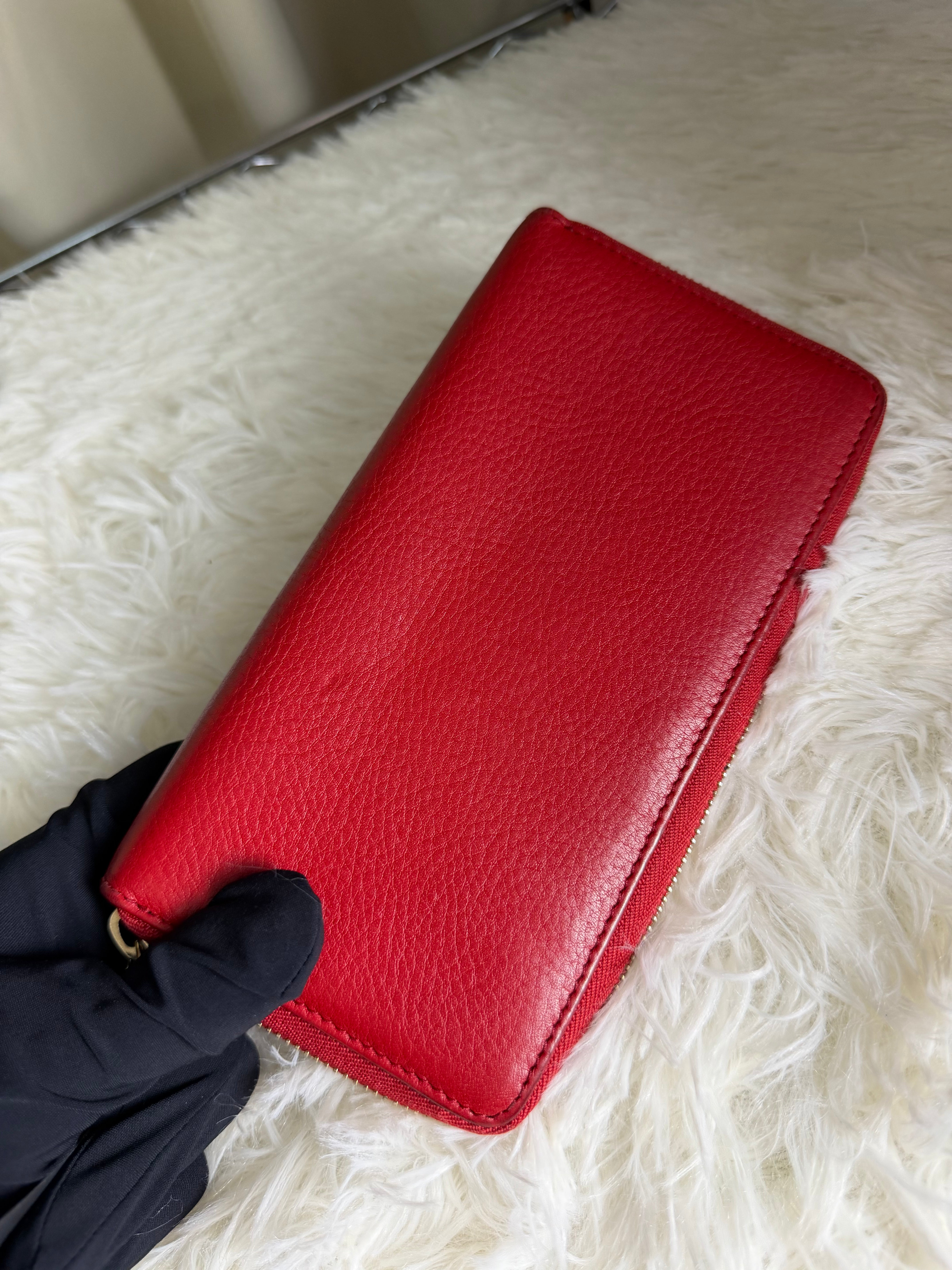 Portafoglio con Zip Gucci Soho