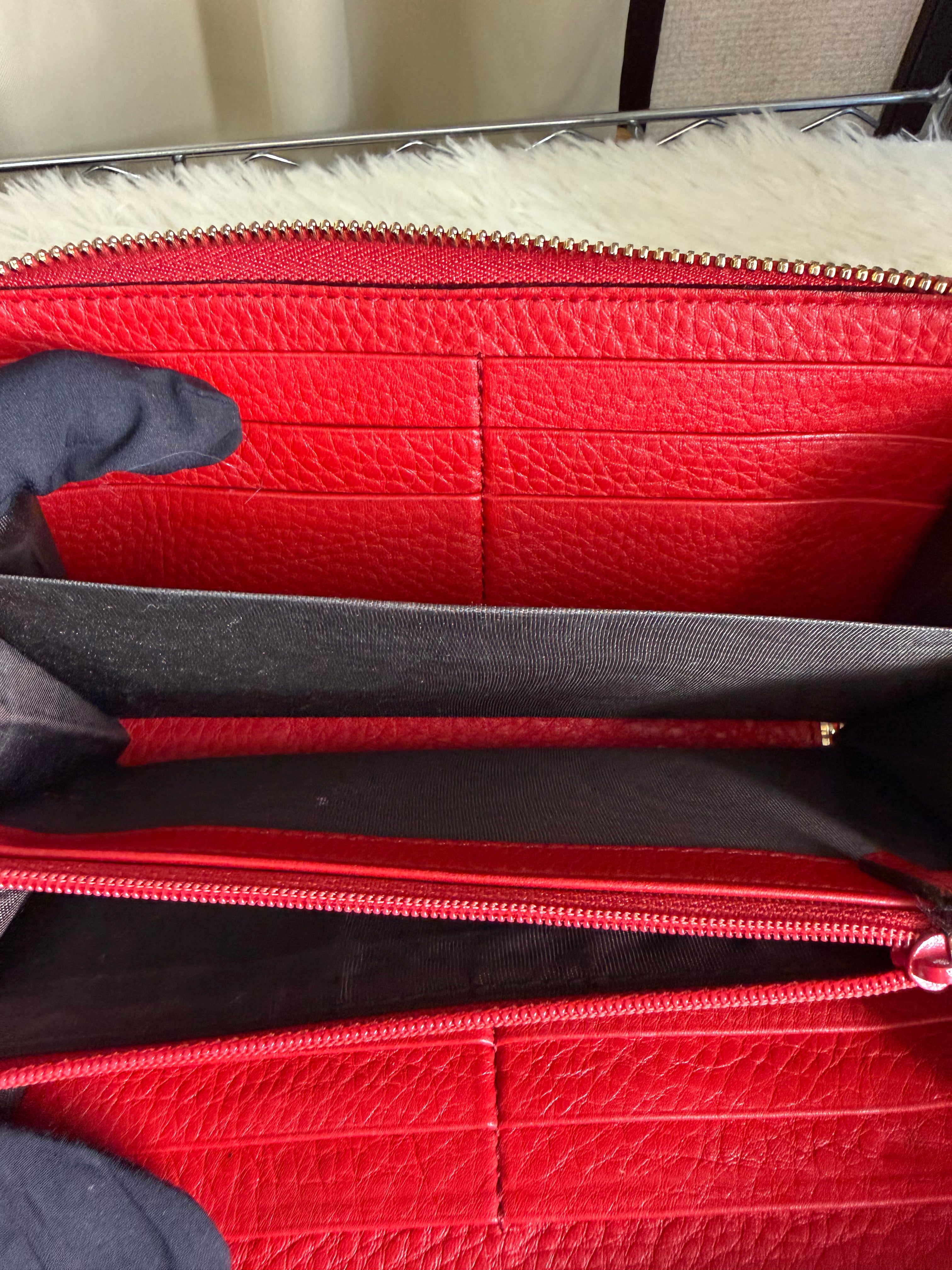 Portafoglio con Zip Gucci Soho