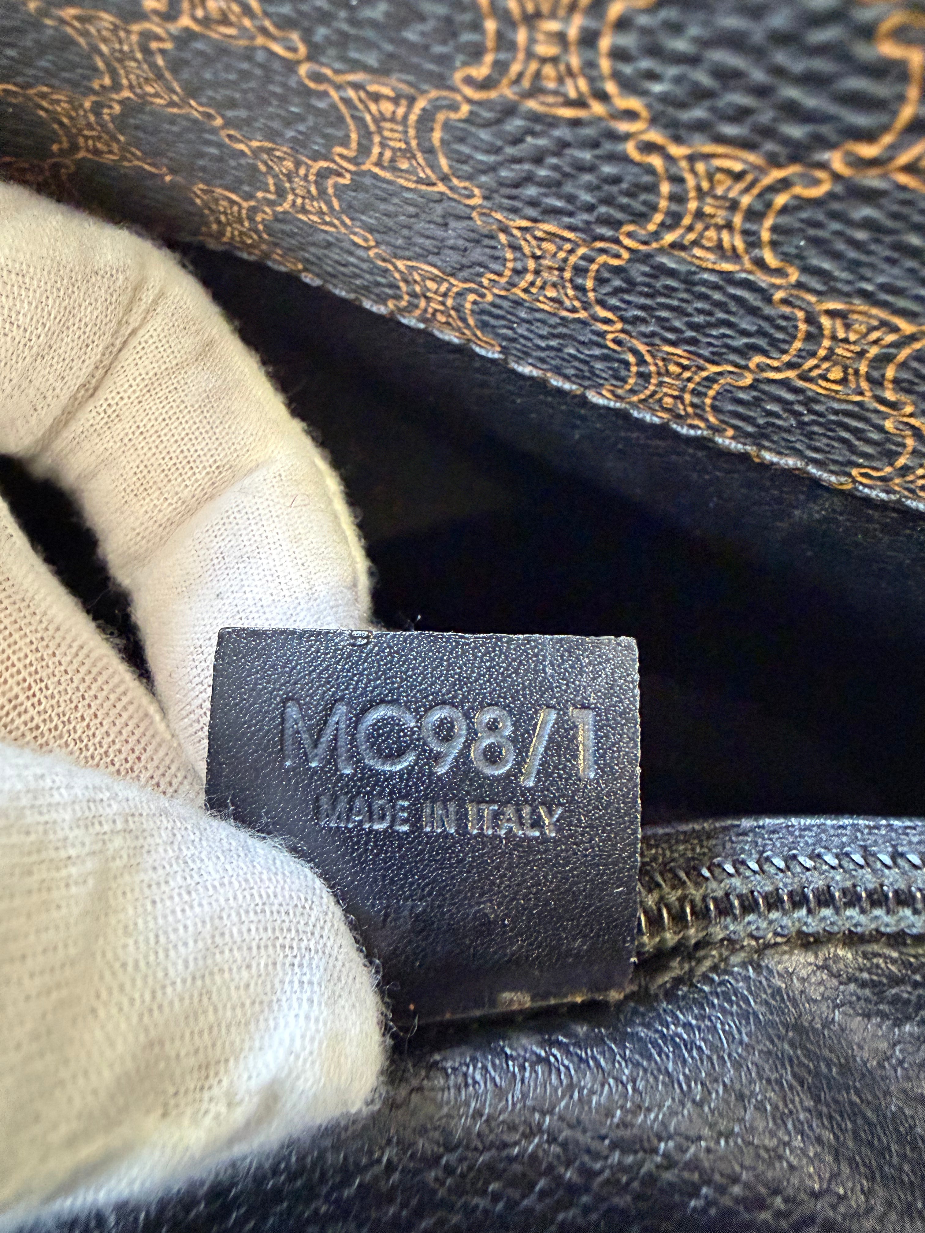 Borsa Tote Celine Vintage con Stampa Macadam