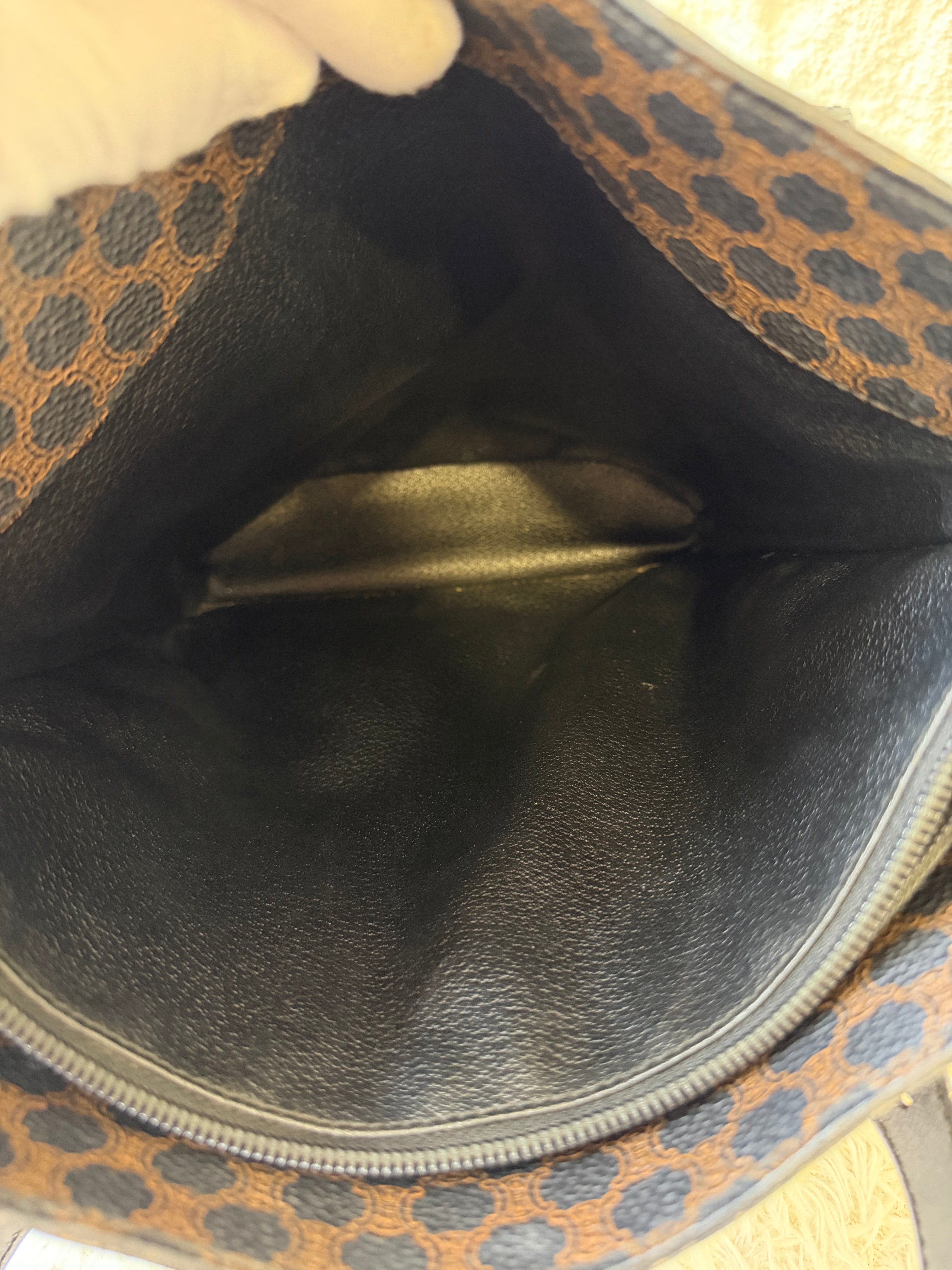 Borsa Tote Celine Vintage con Stampa Macadam