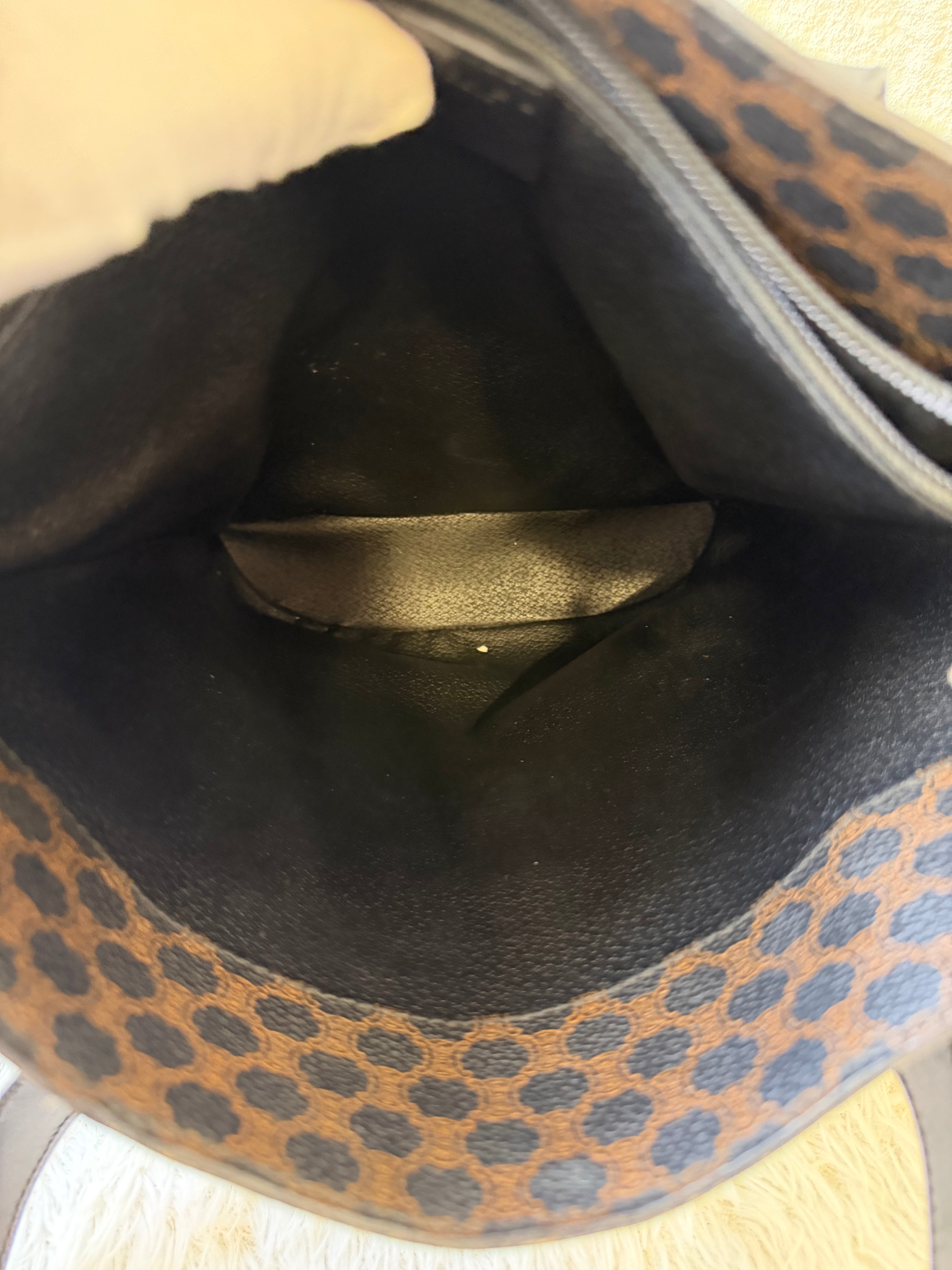 Borsa Tote Celine Vintage con Stampa Macadam
