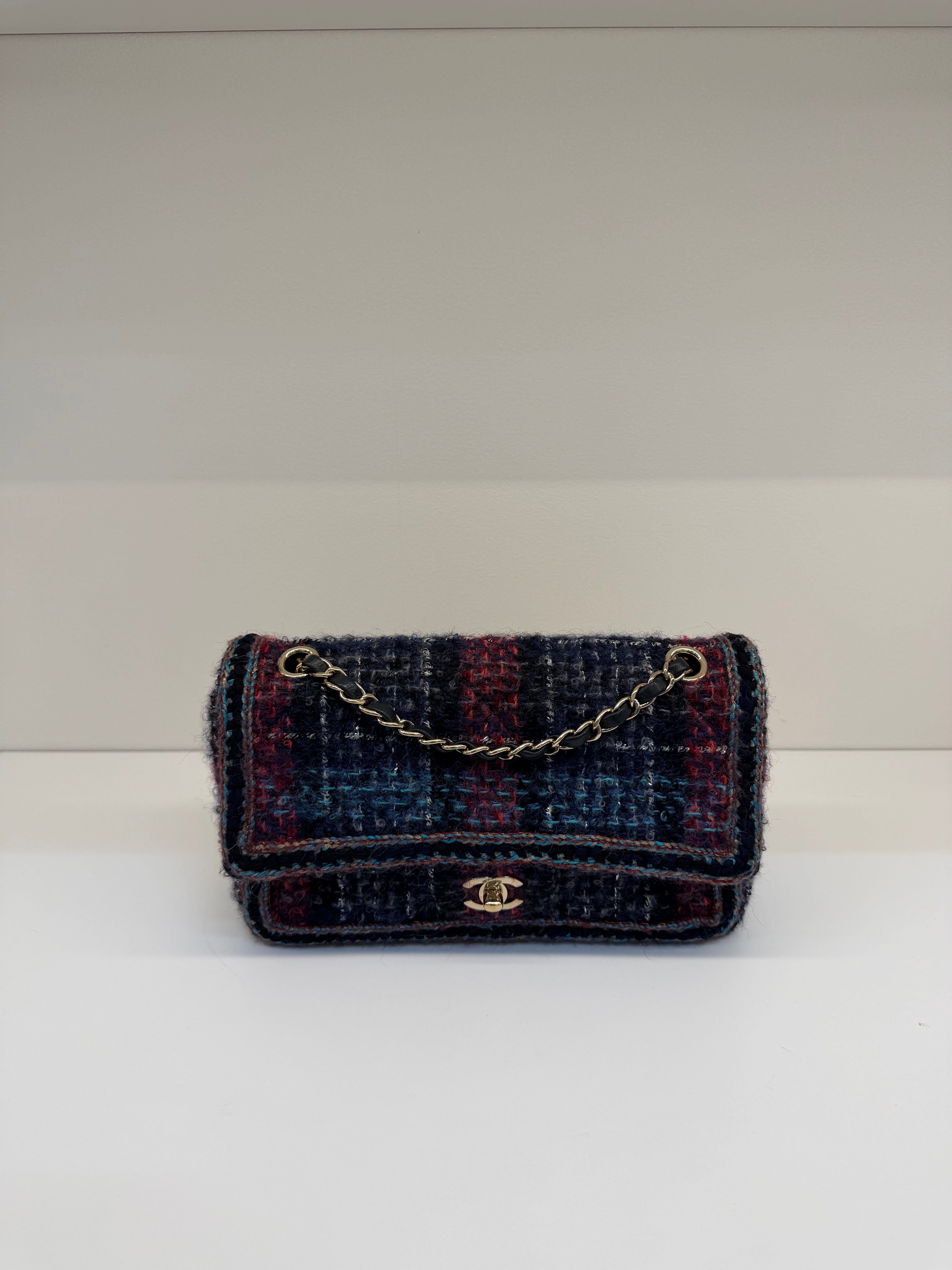 Borsa Chanel Classic Flap in Tweed