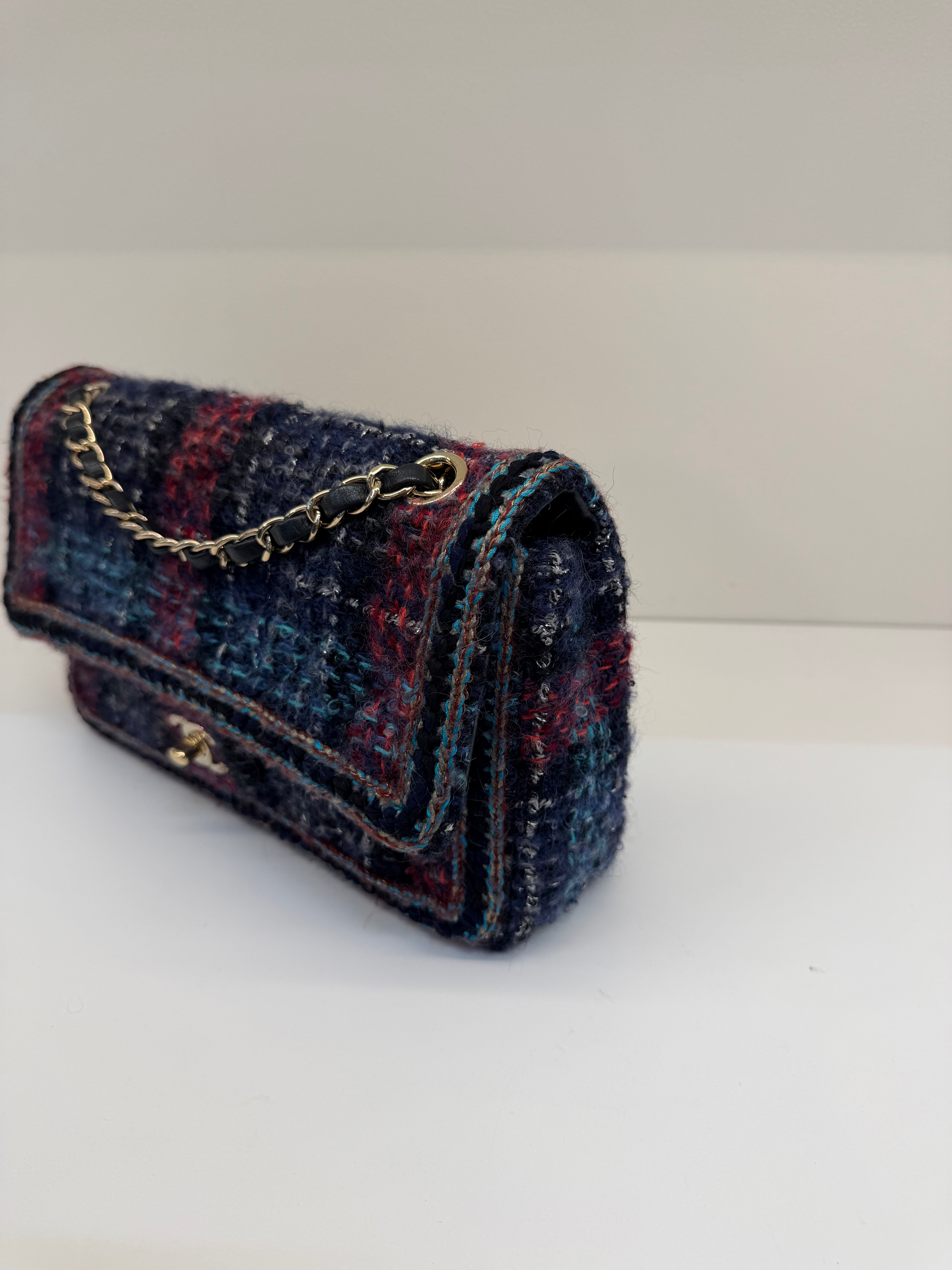 Borsa Chanel Classic Flap in Tweed