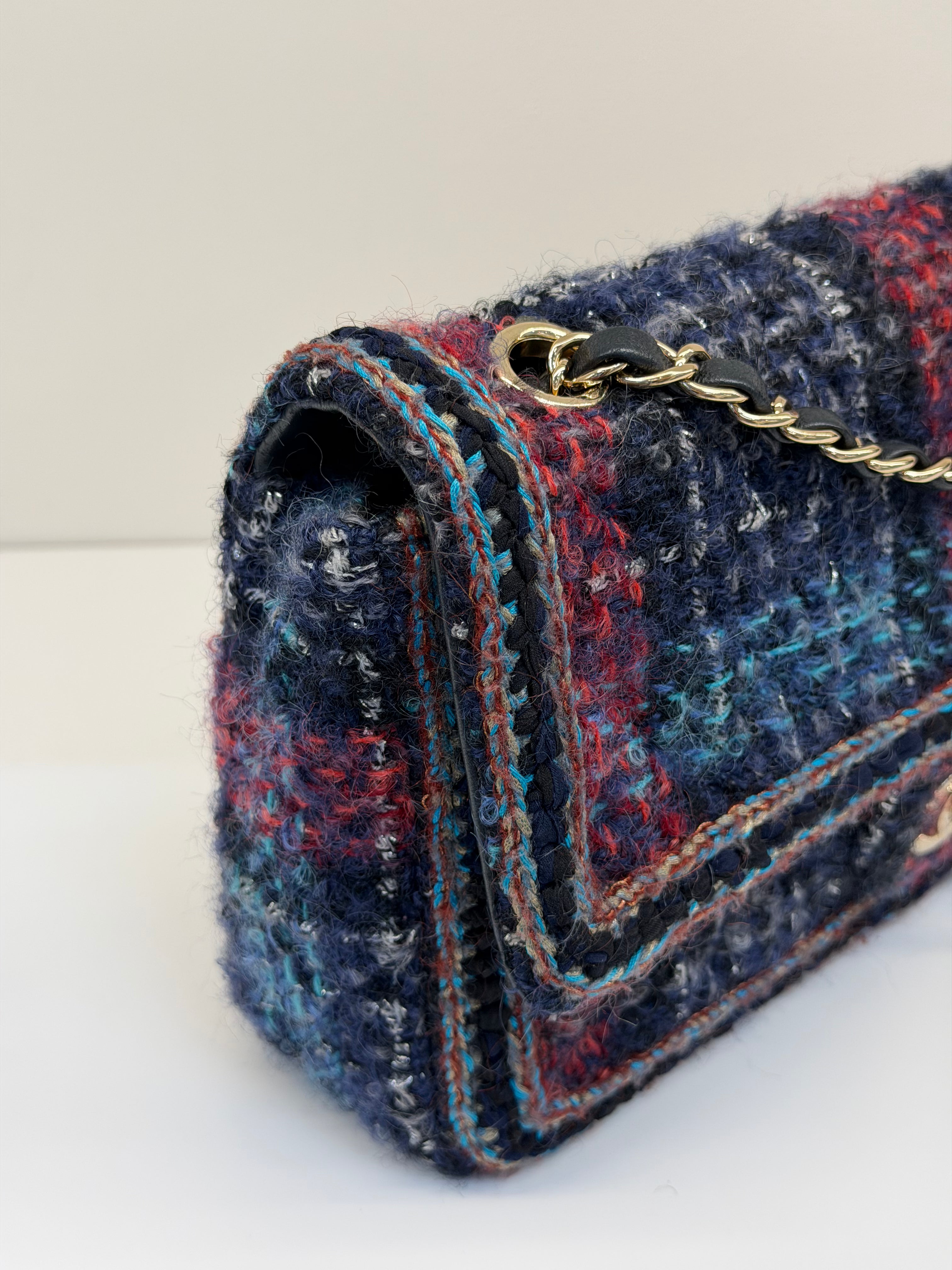 Borsa Chanel Classic Flap in Tweed