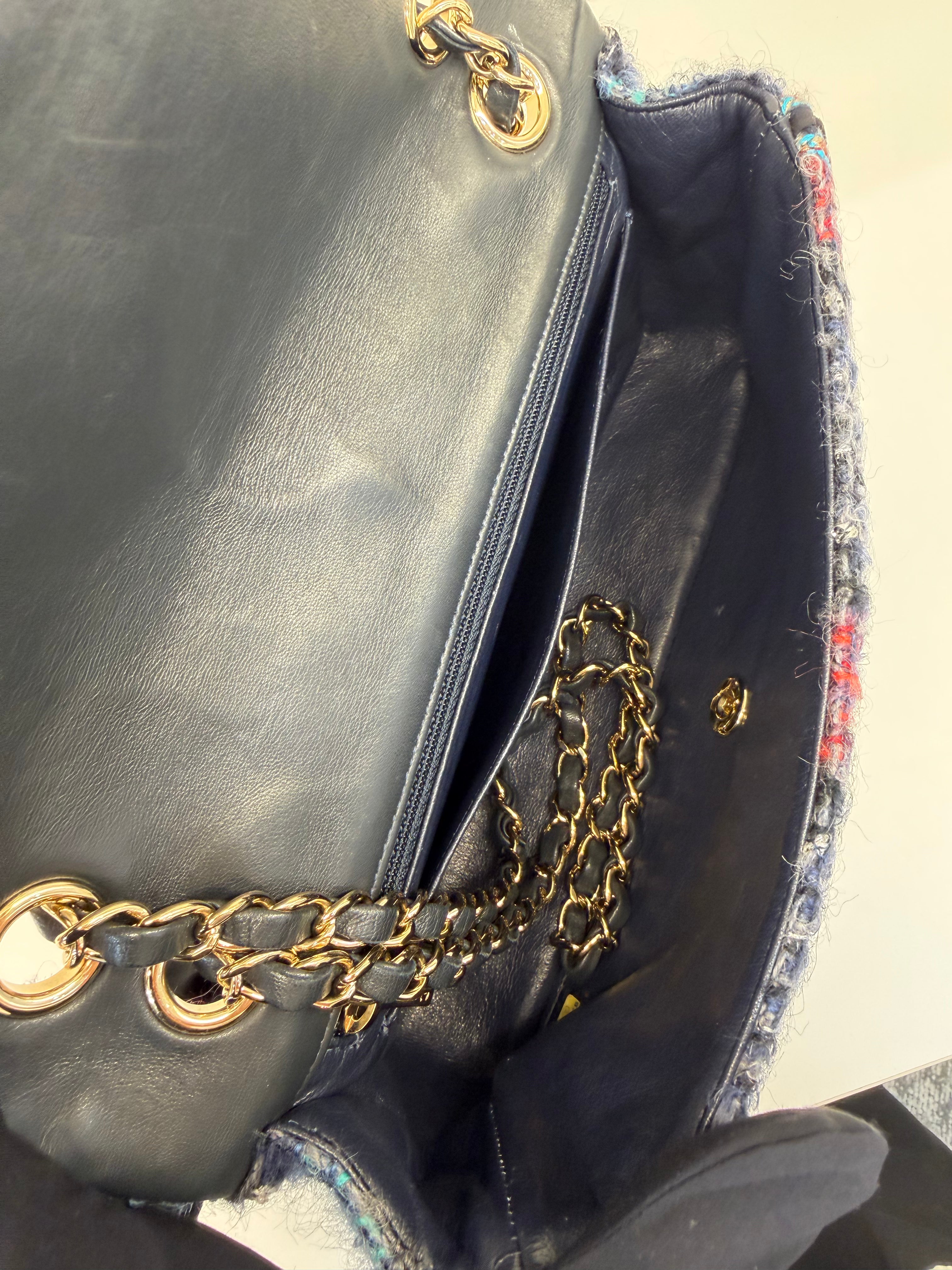 Borsa Chanel Classic Flap in Tweed